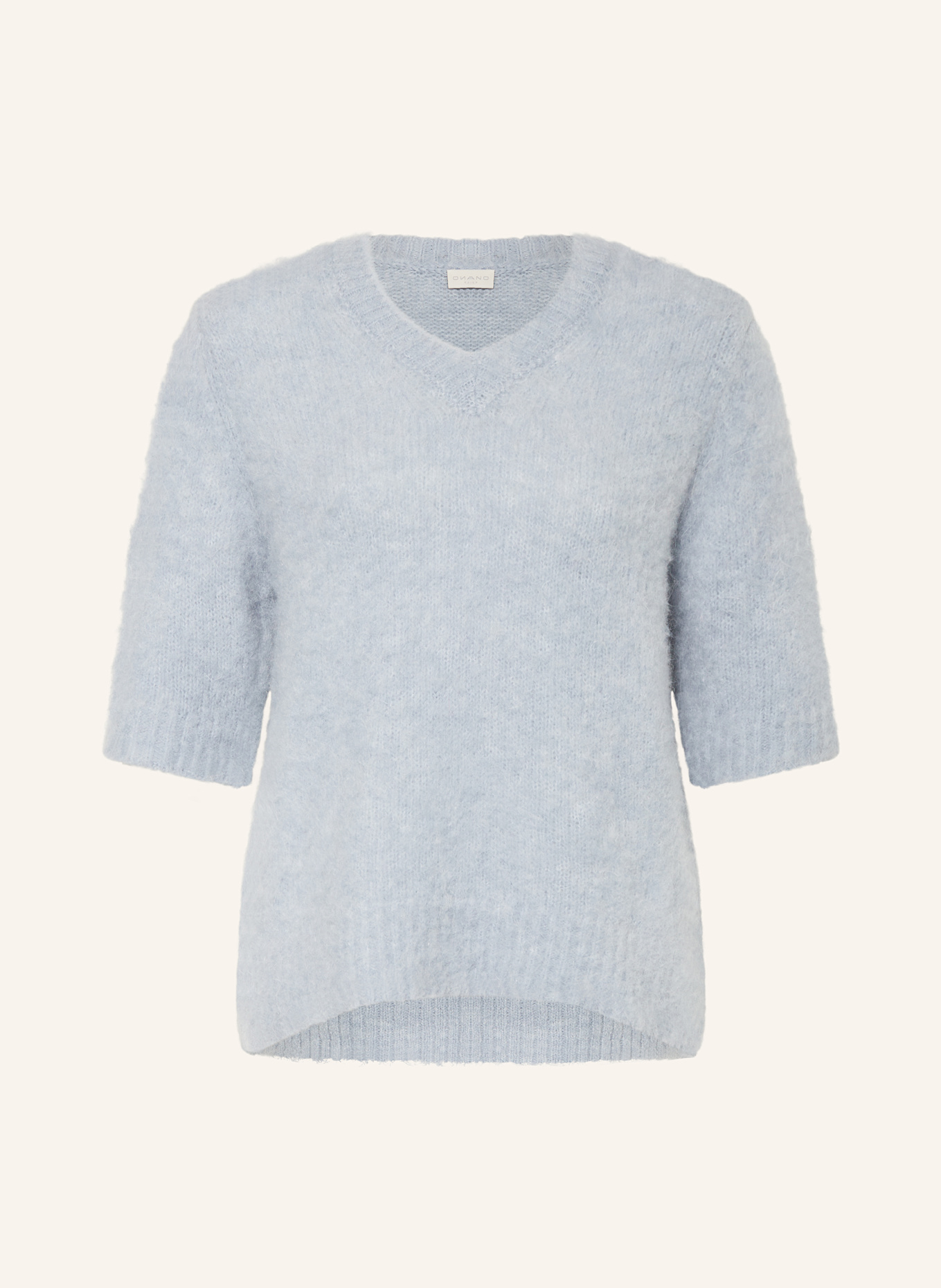 MILANO ITALY Strickshirt: BLAUGRAU