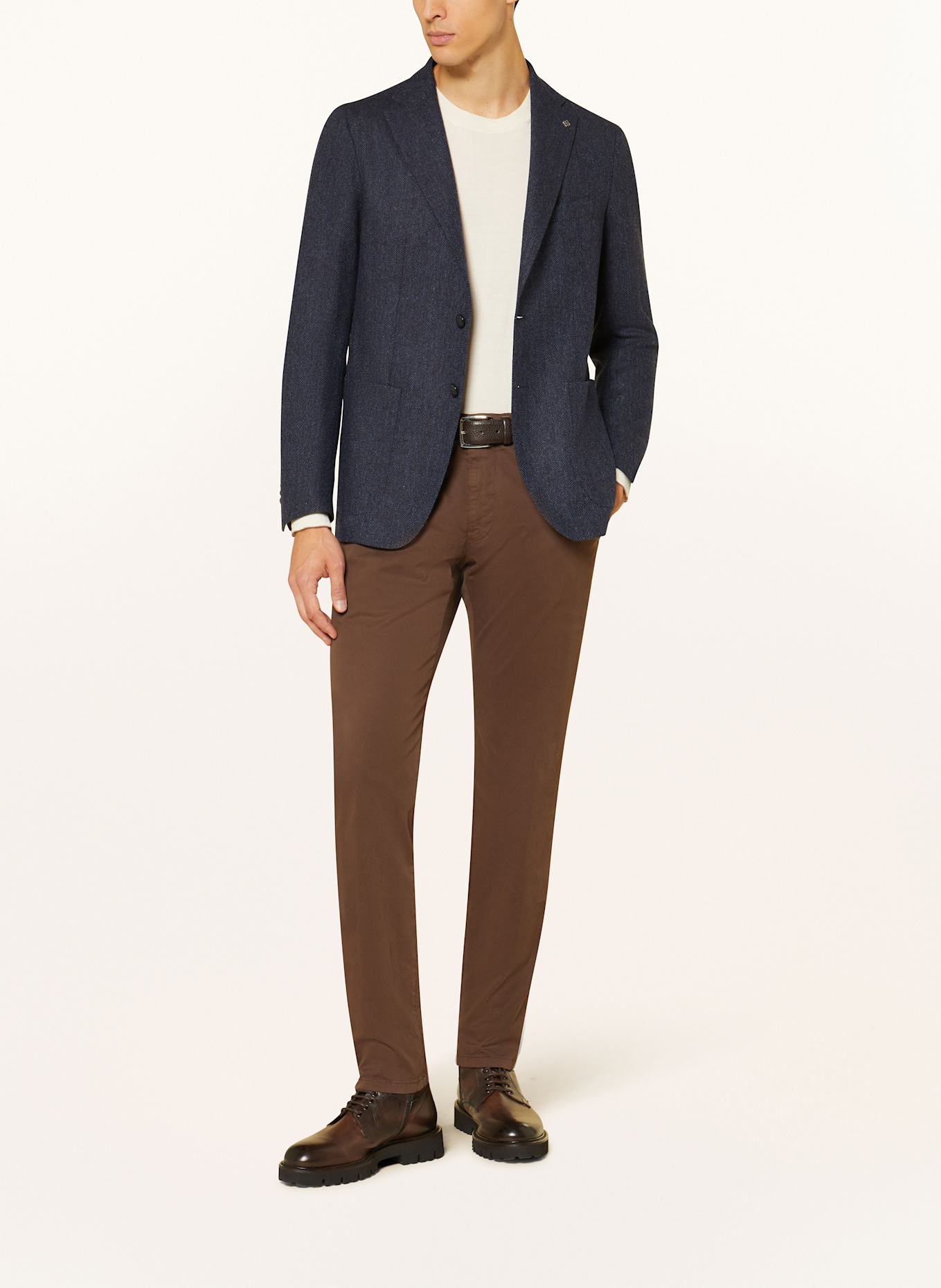 TAGLIATORE Jasje Regular Fit: DONKERBLAUW