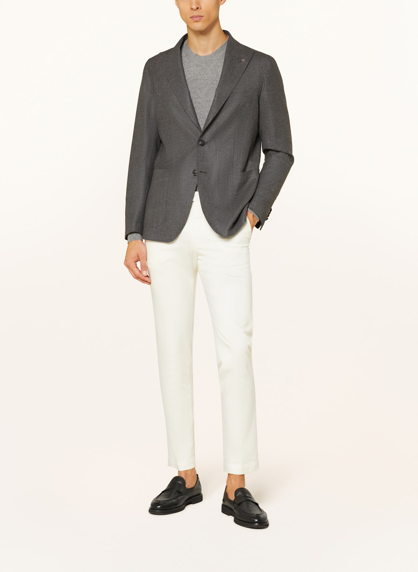 TAGLIATORE Colbert Extra Slim Fit: DONKERGRIJS