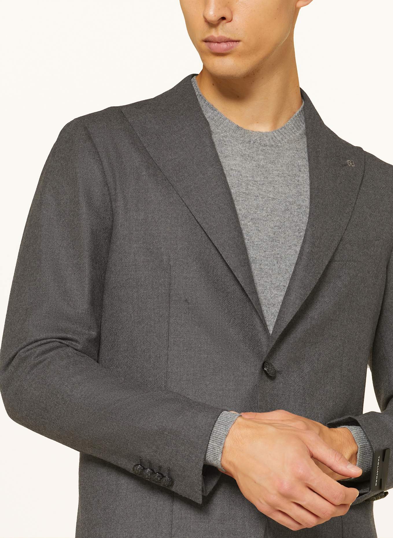 TAGLIATORE Colbert Extra Slim Fit: DONKERGRIJS