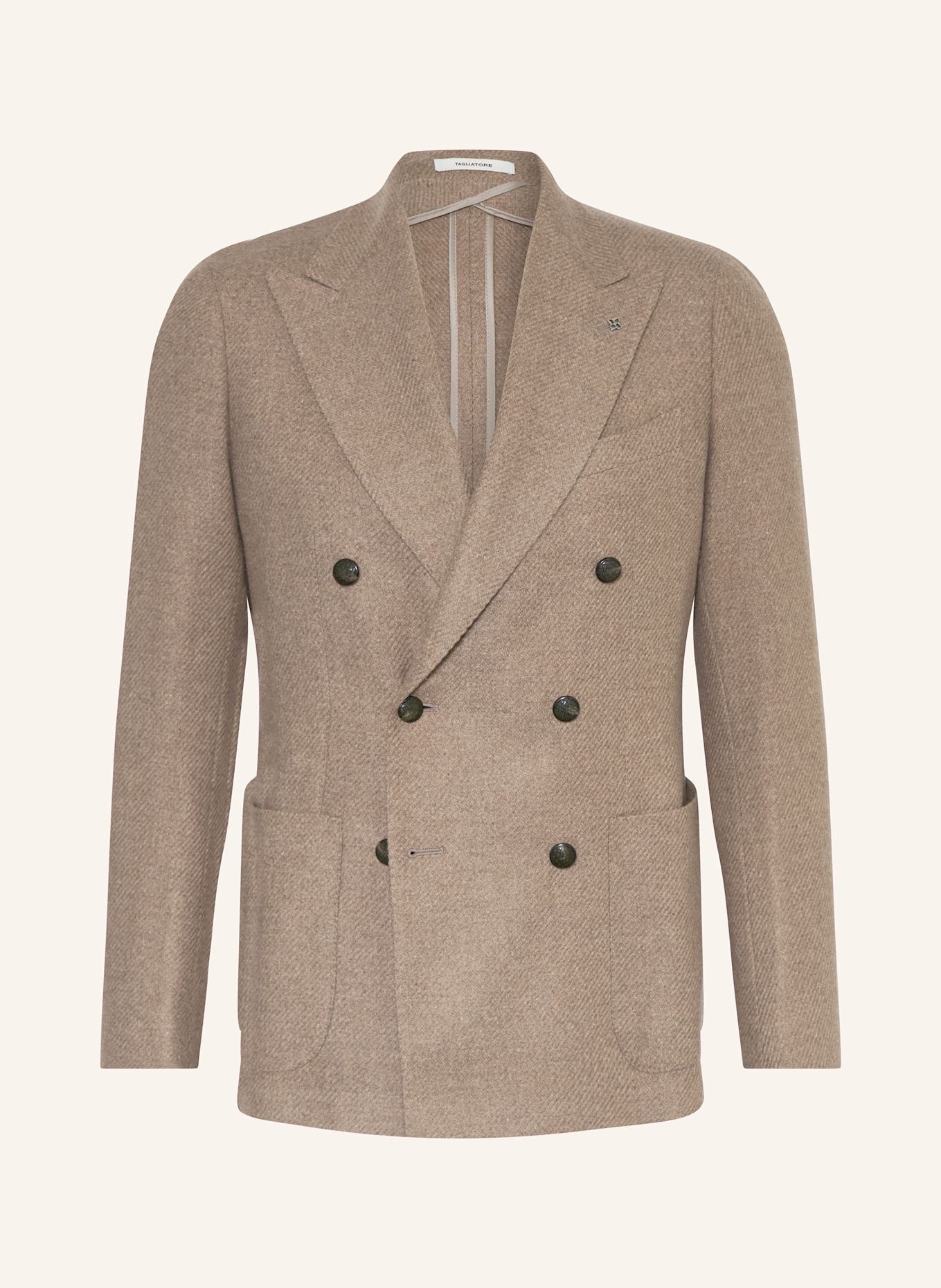 TAGLIATORE Tailored jacket slim fit: BROWN