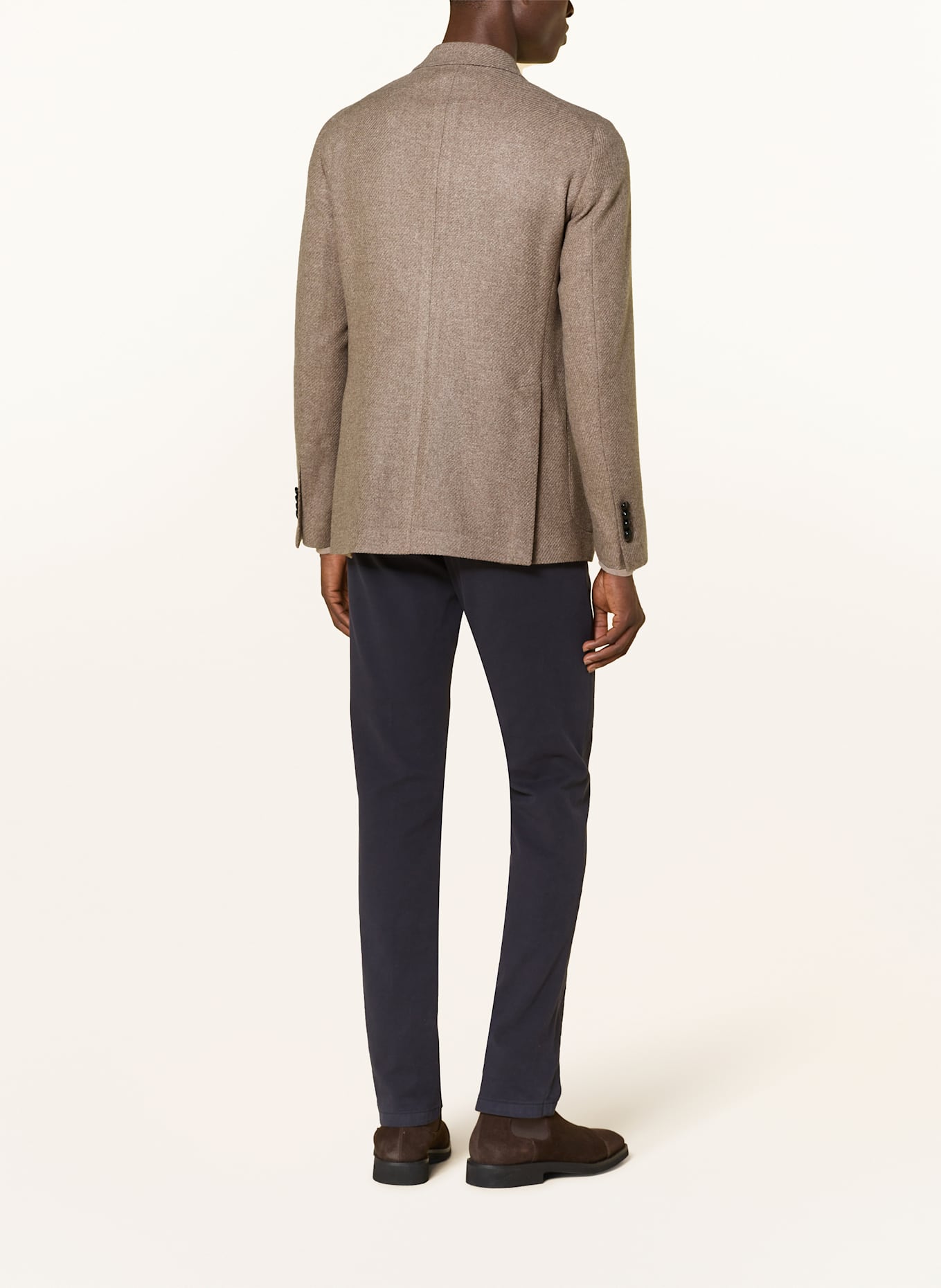 TAGLIATORE Tailored jacket slim fit: BROWN