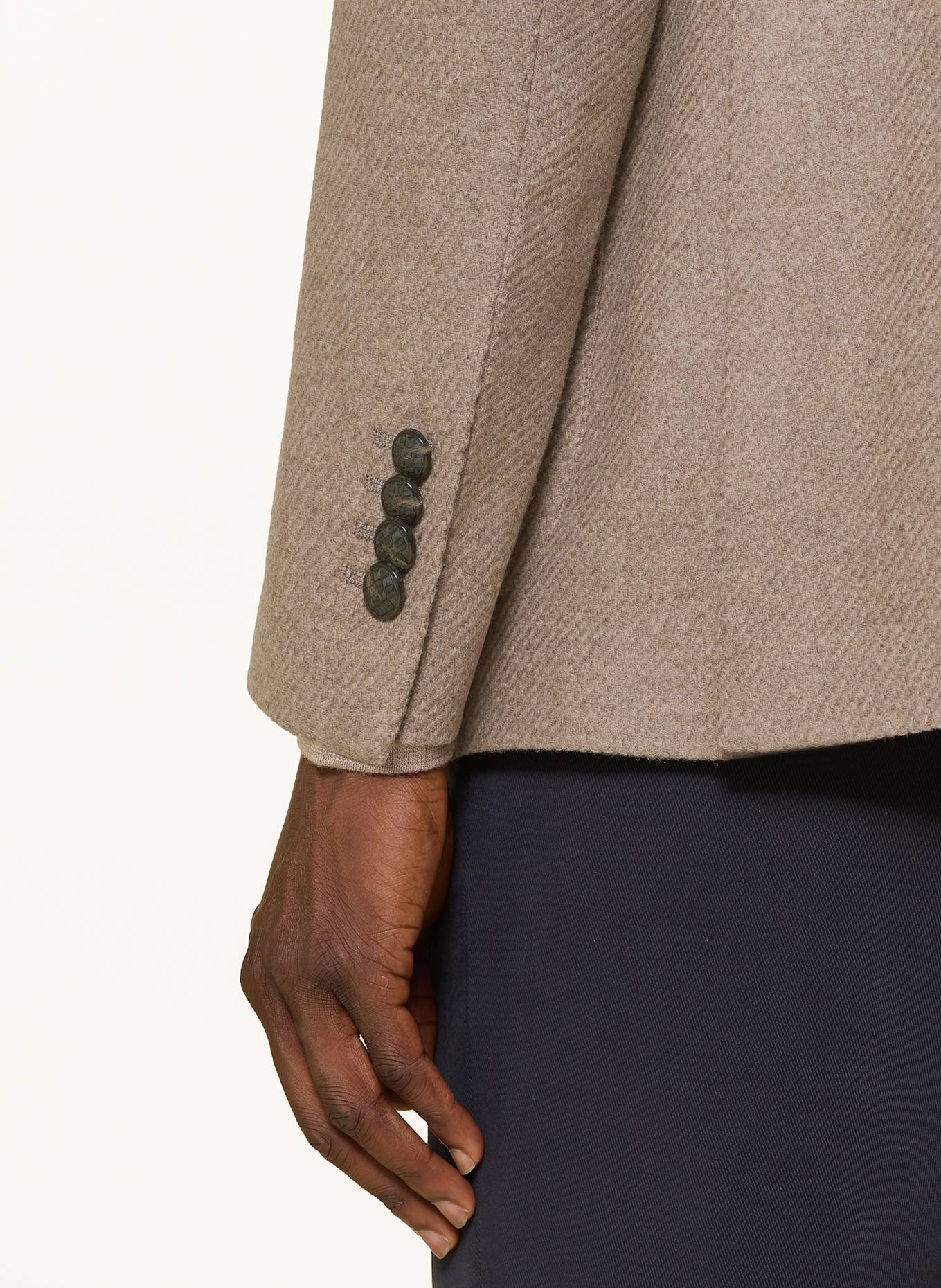 TAGLIATORE Tailored jacket slim fit: BROWN