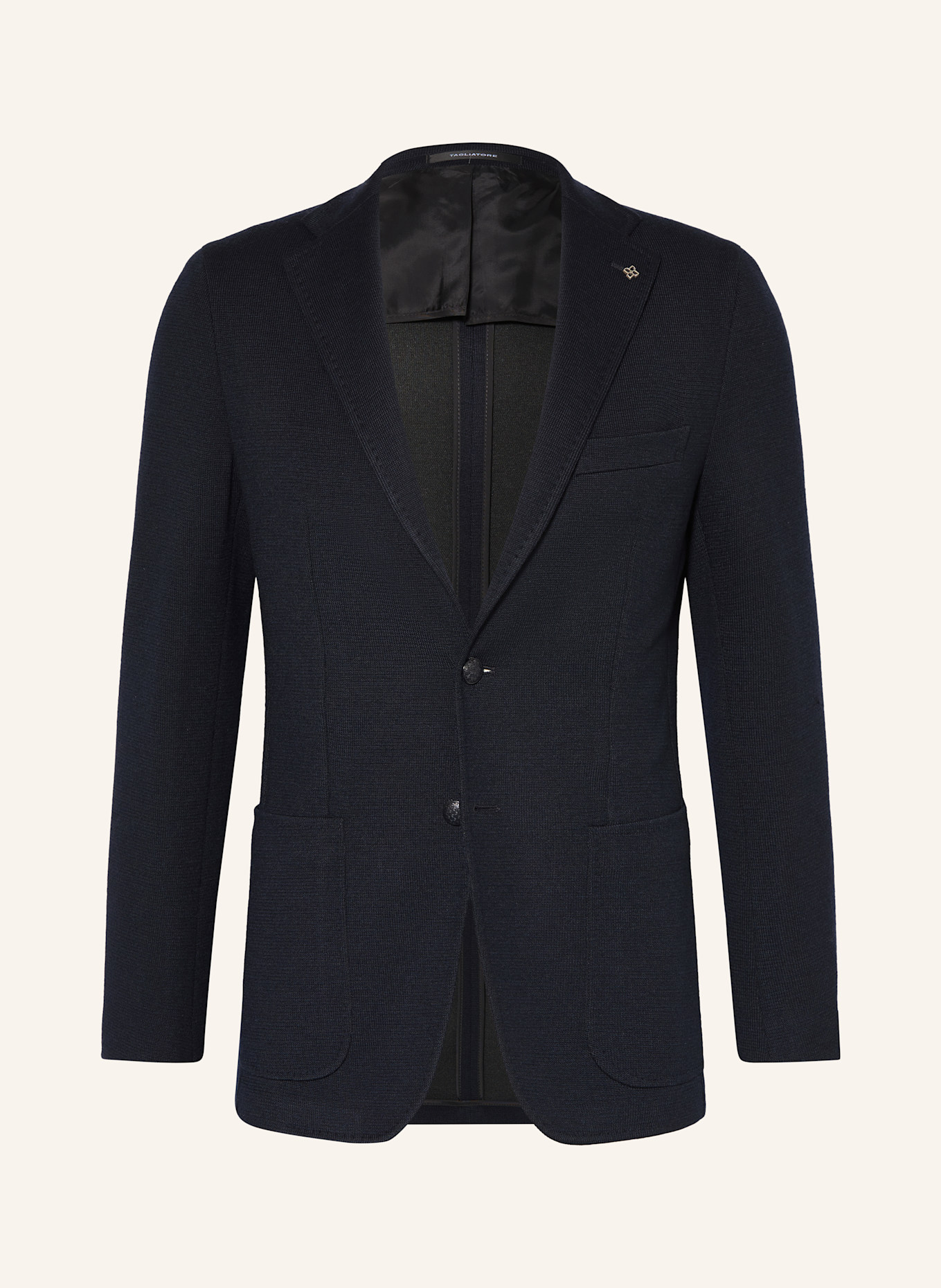 TAGLIATORE Gebreid jasje Regular Fit: DONKERBLAUW