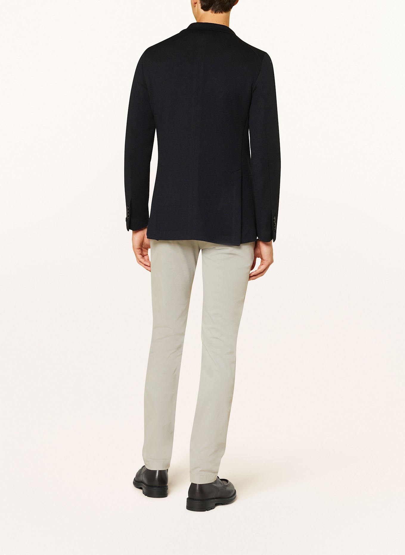 TAGLIATORE Gebreid jasje Regular Fit: DONKERBLAUW