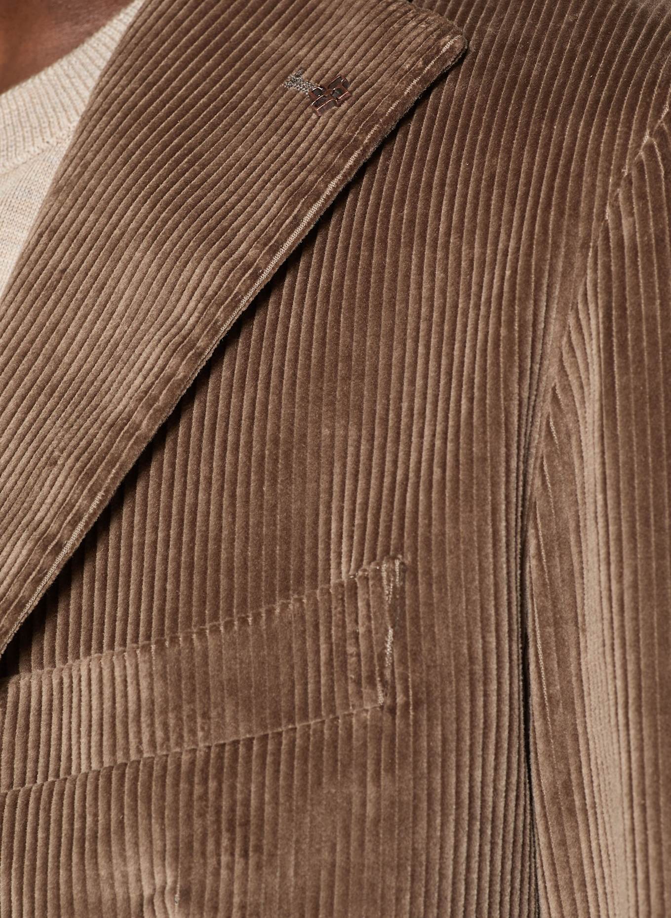 TAGLIATORE Cordsakko Slim Fit: BRAUN