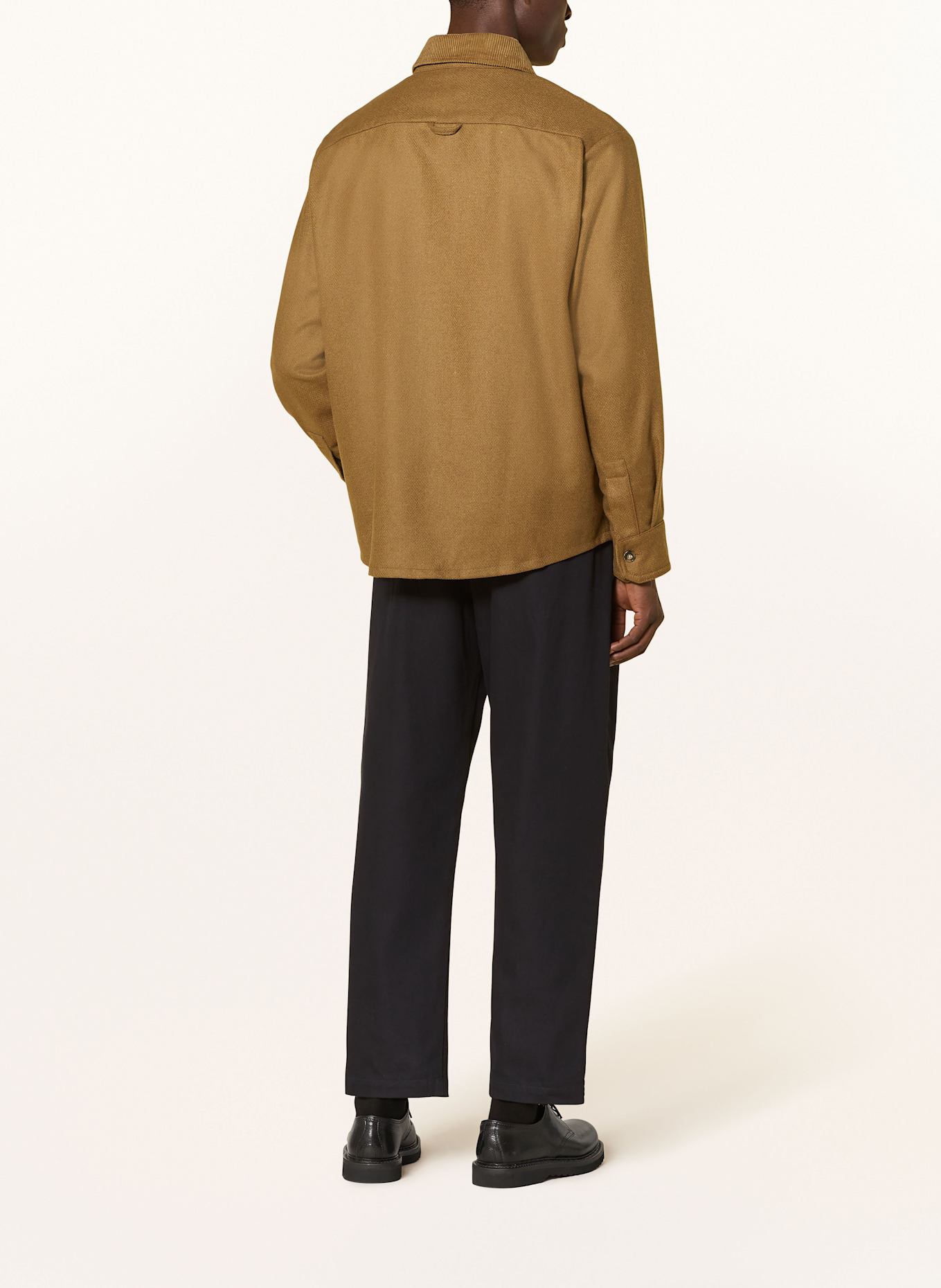 A.P.C. Hemd BERNARDO Relax Fit: BRAUN