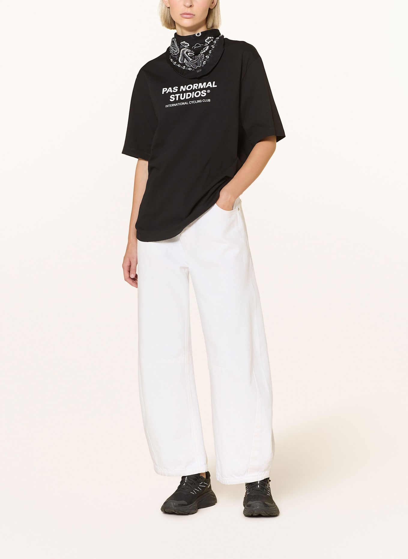 PAS NORMAL STUDIOS T-Shirt: SCHWARZ