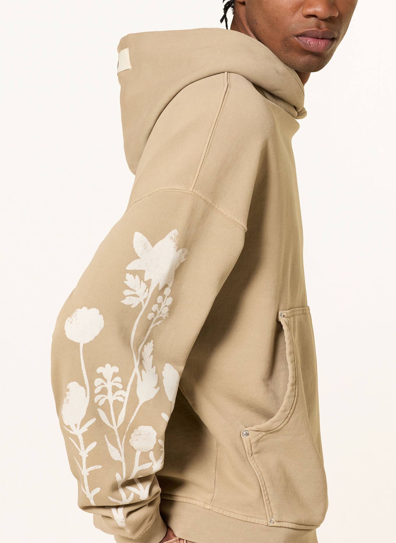 rough. Hoodie ANTHOS: CAMEL