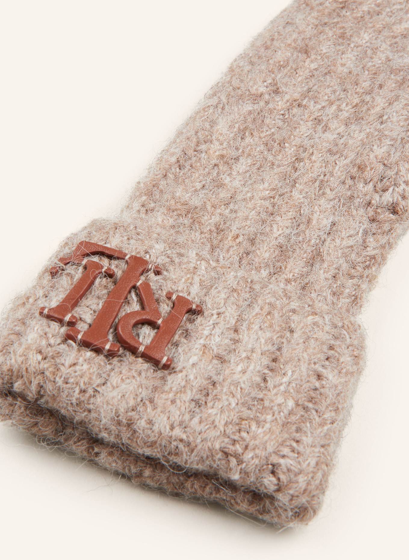 LAUREN RALPH LAUREN mittens: TAUPE