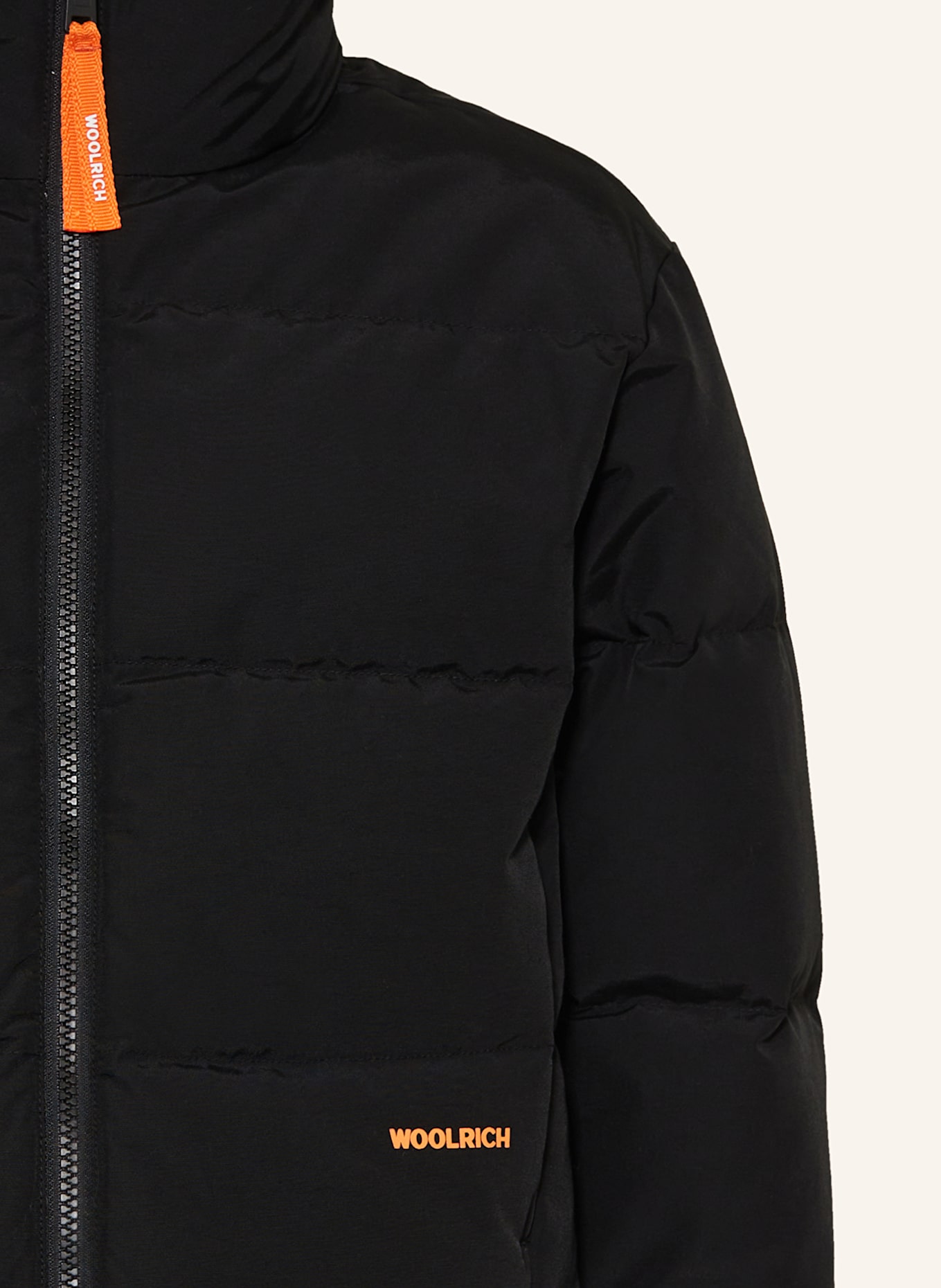 WOOLRICH Daunenjacke RAMAR: SCHWARZ