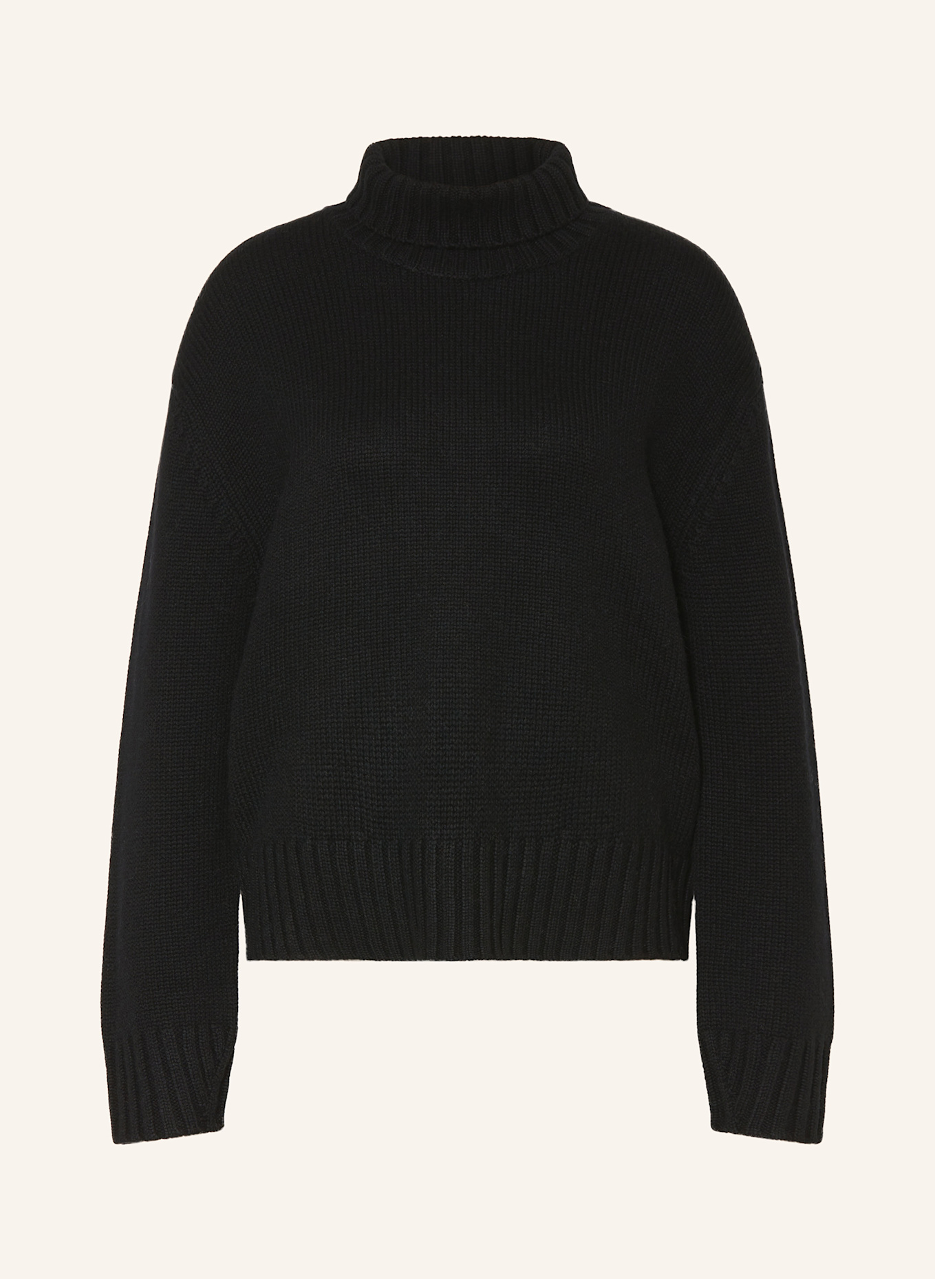 ALMADA LABEL Pullover NOLA mit Cashmere: SCHWARZ