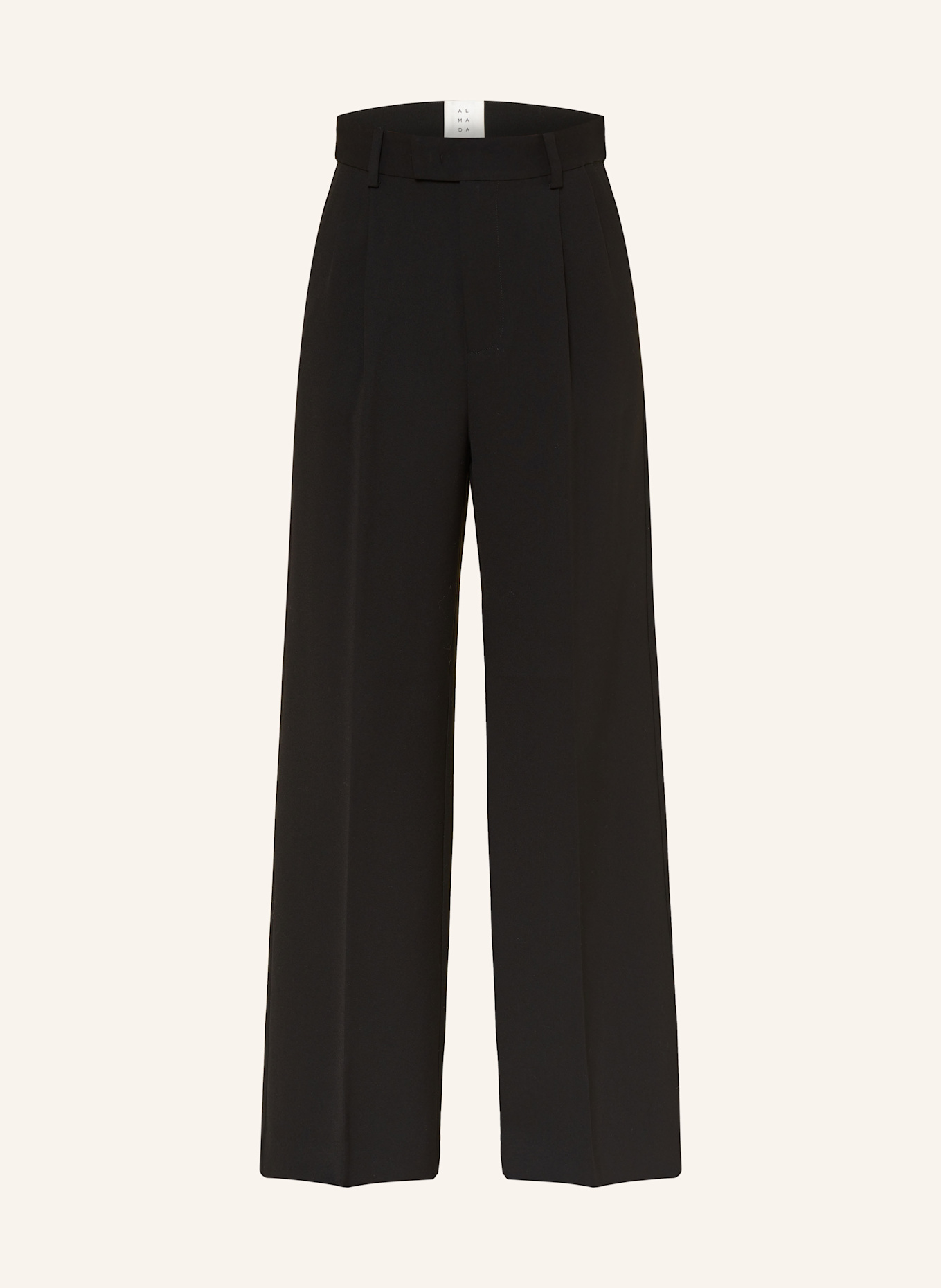 ALMADA LABEL Marlenehose BELLA: SCHWARZ