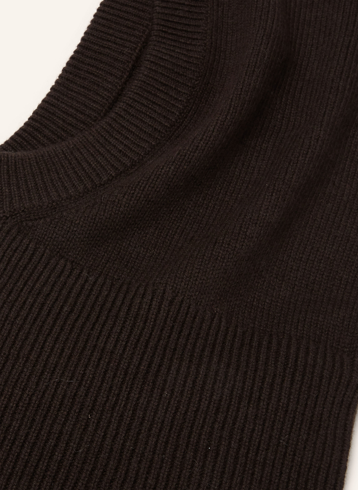 ALMADA LABEL Balaclava BETTE mit Cashmere: DUNKELBRAUN