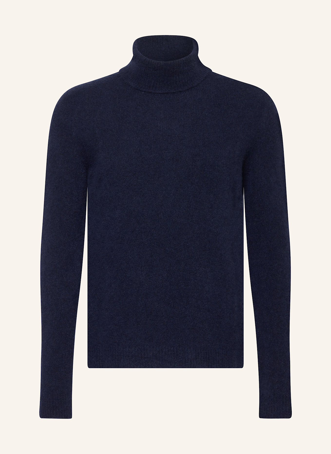 roberto collina Rollkragenpullover aus Cashmere: DUNKELBLAU