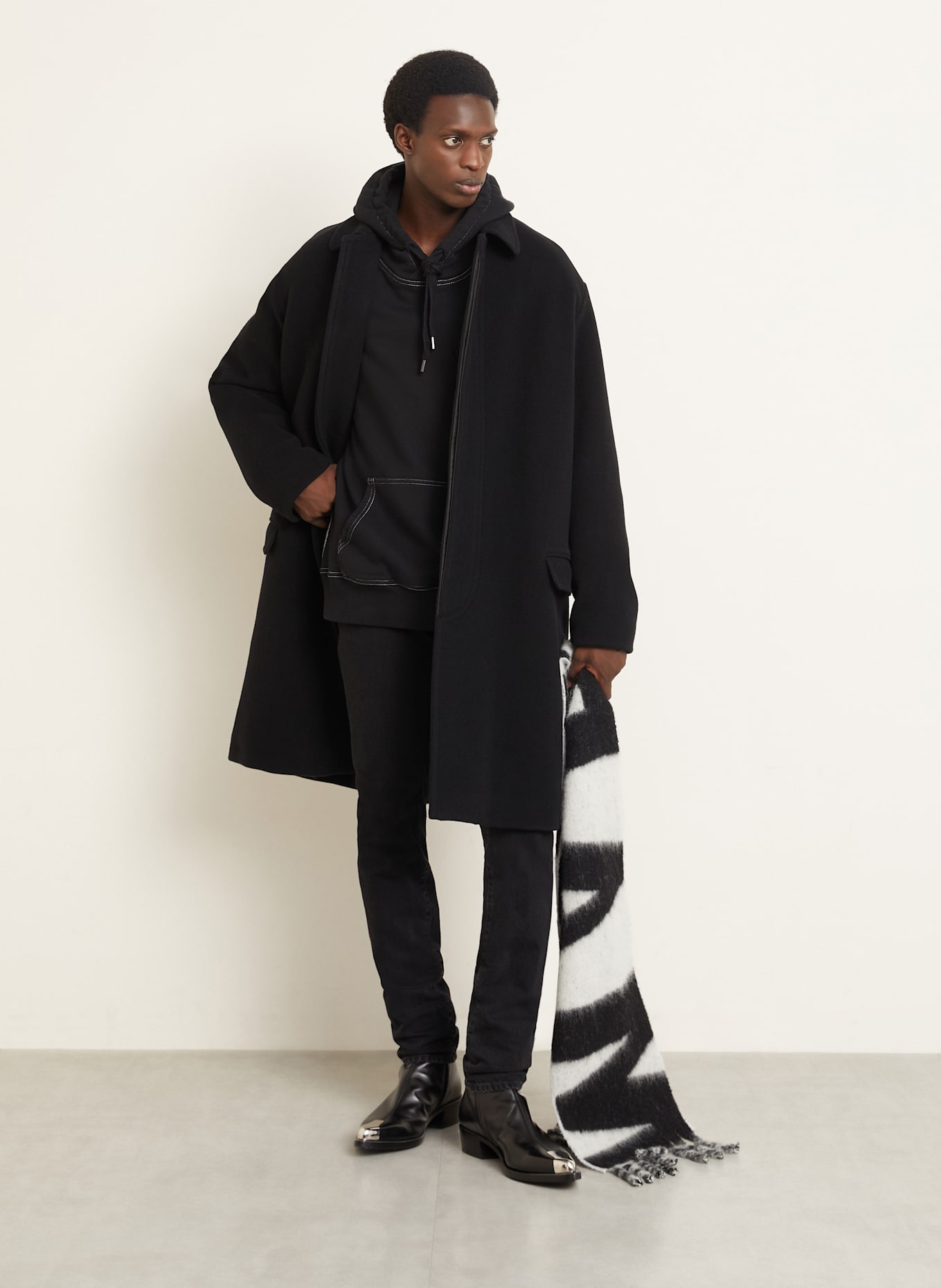 ISABEL MARANT Hoodie MATTE: SCHWARZ