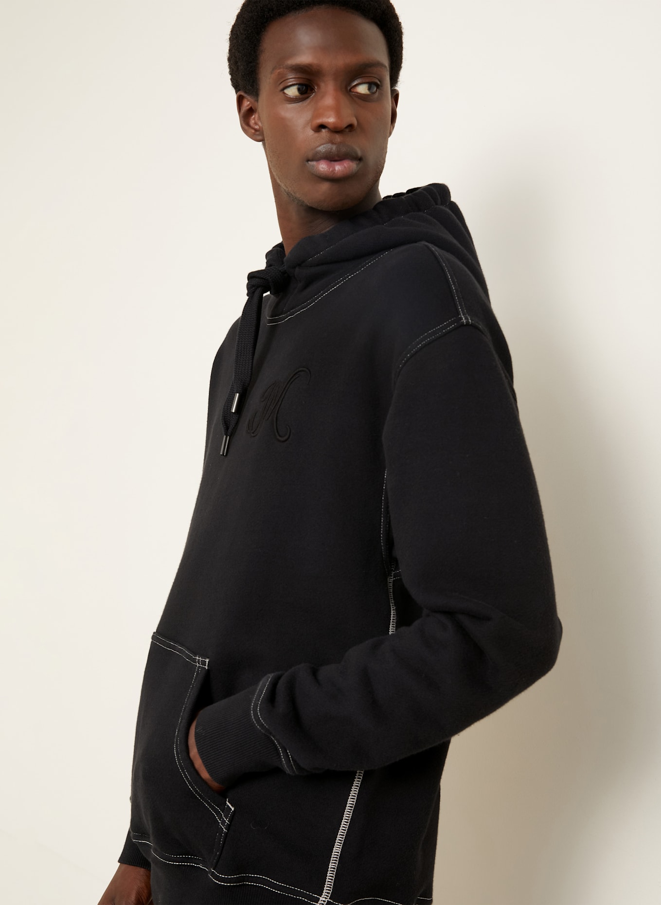 ISABEL MARANT Hoodie MATTE: SCHWARZ