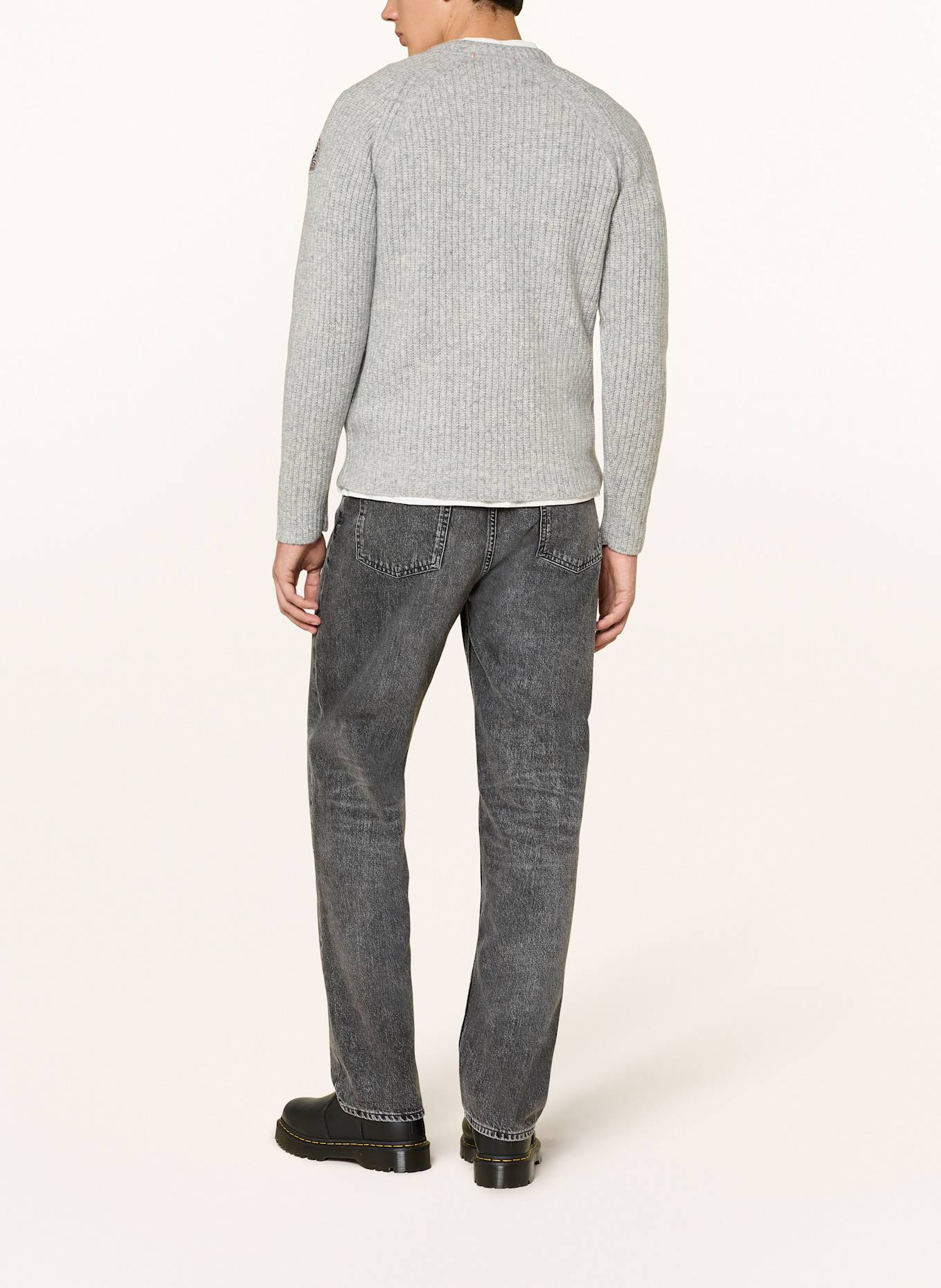 PARAJUMPERS Sweter BARROW: SZARY