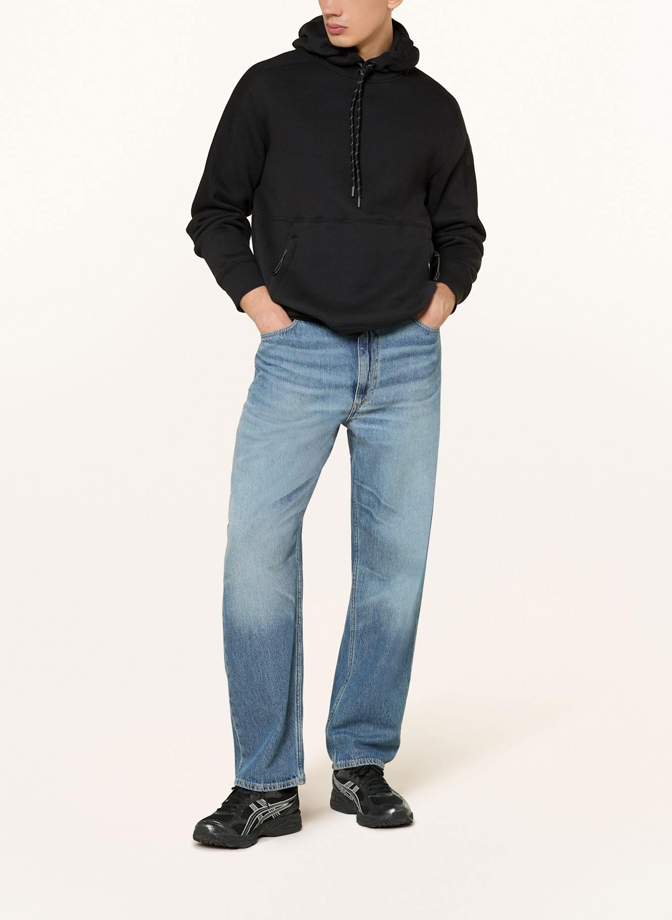 PARAJUMPERS Hoodie ELIJAH: SCHWARZ