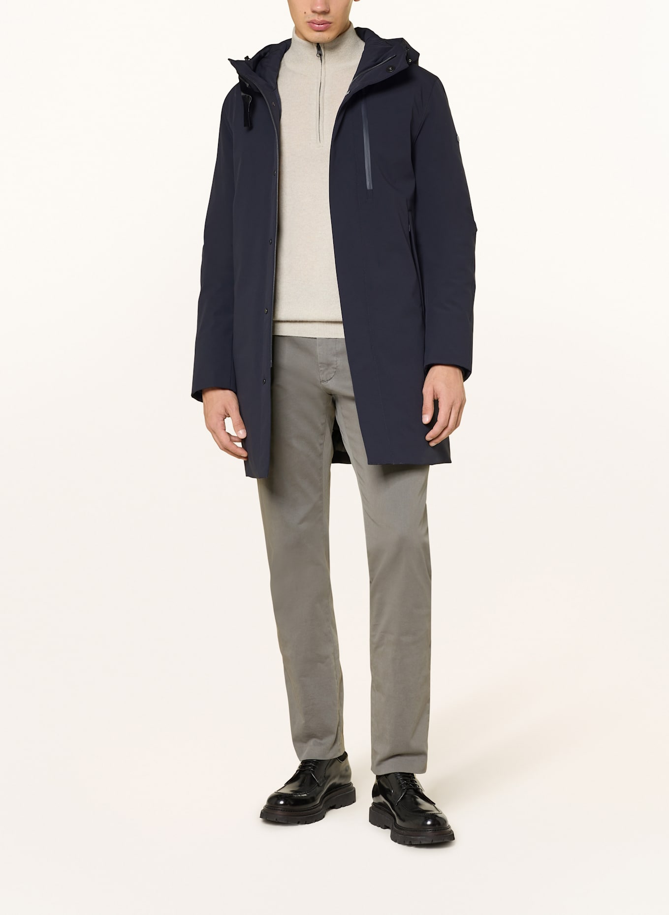 DUNO Daunenparka PLANET TORANO: DUNKELBLAU