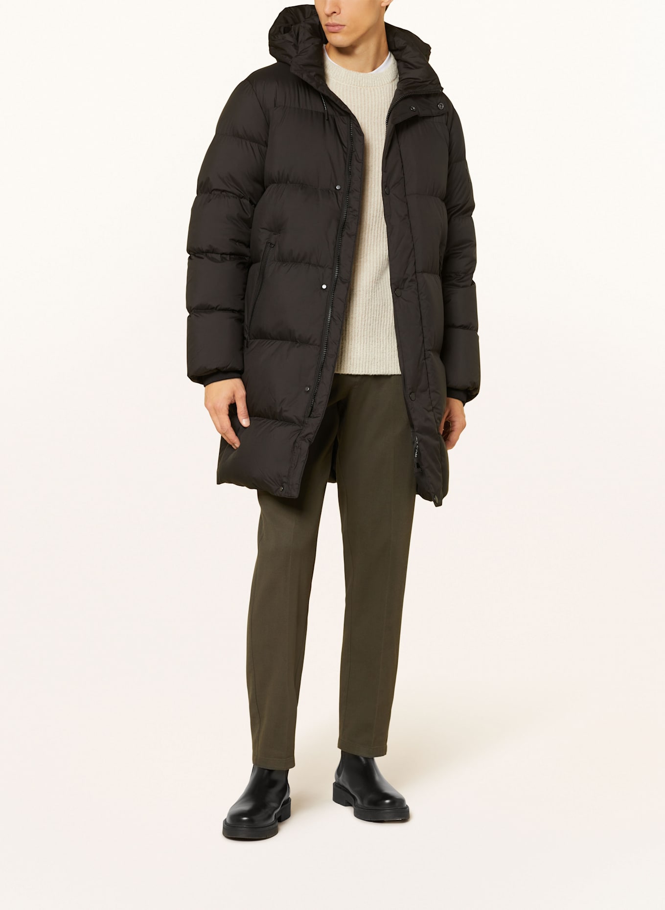 Marc O'Polo Daunenparka: SCHWARZ