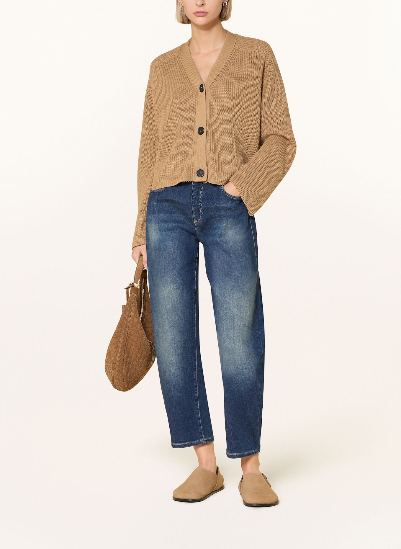 MAC Barrel Jeans DANNI: D681 stormy tinted blue