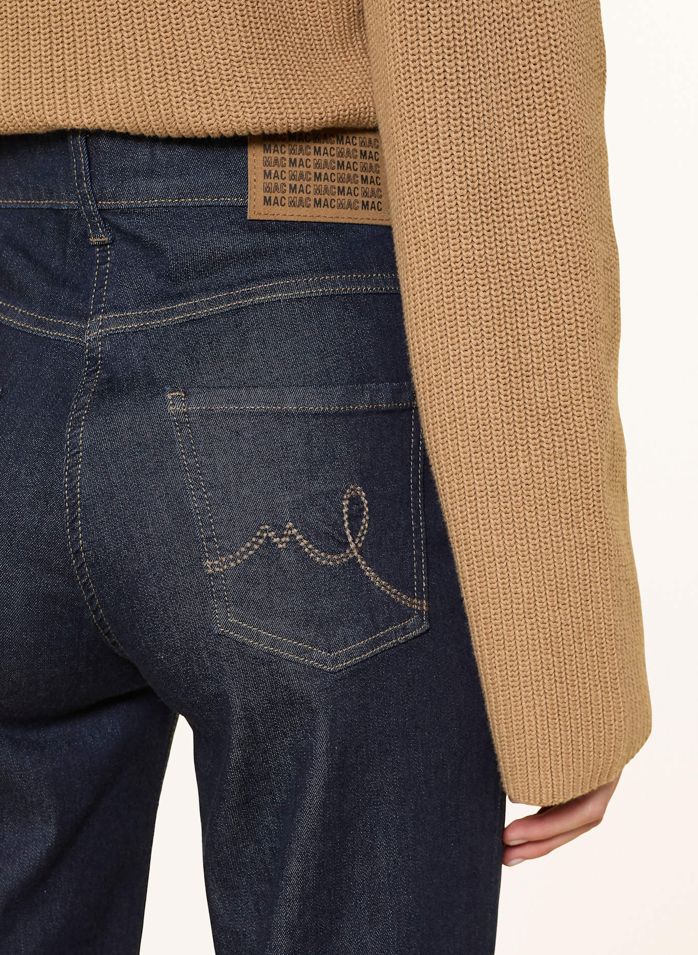 MAC Straight Jeans LAURA: D683 fashion rinsed