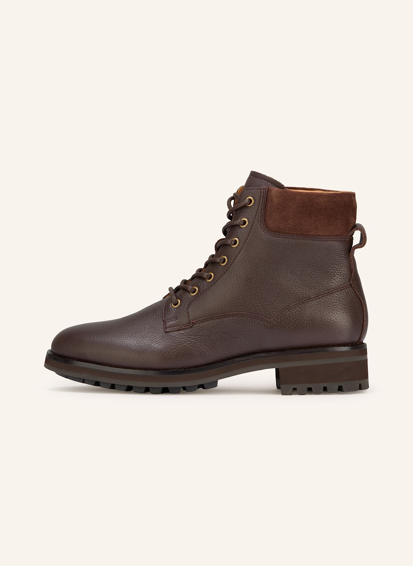POLO RALPH LAUREN Schnürboots BRYSON: DUNKELBRAUN