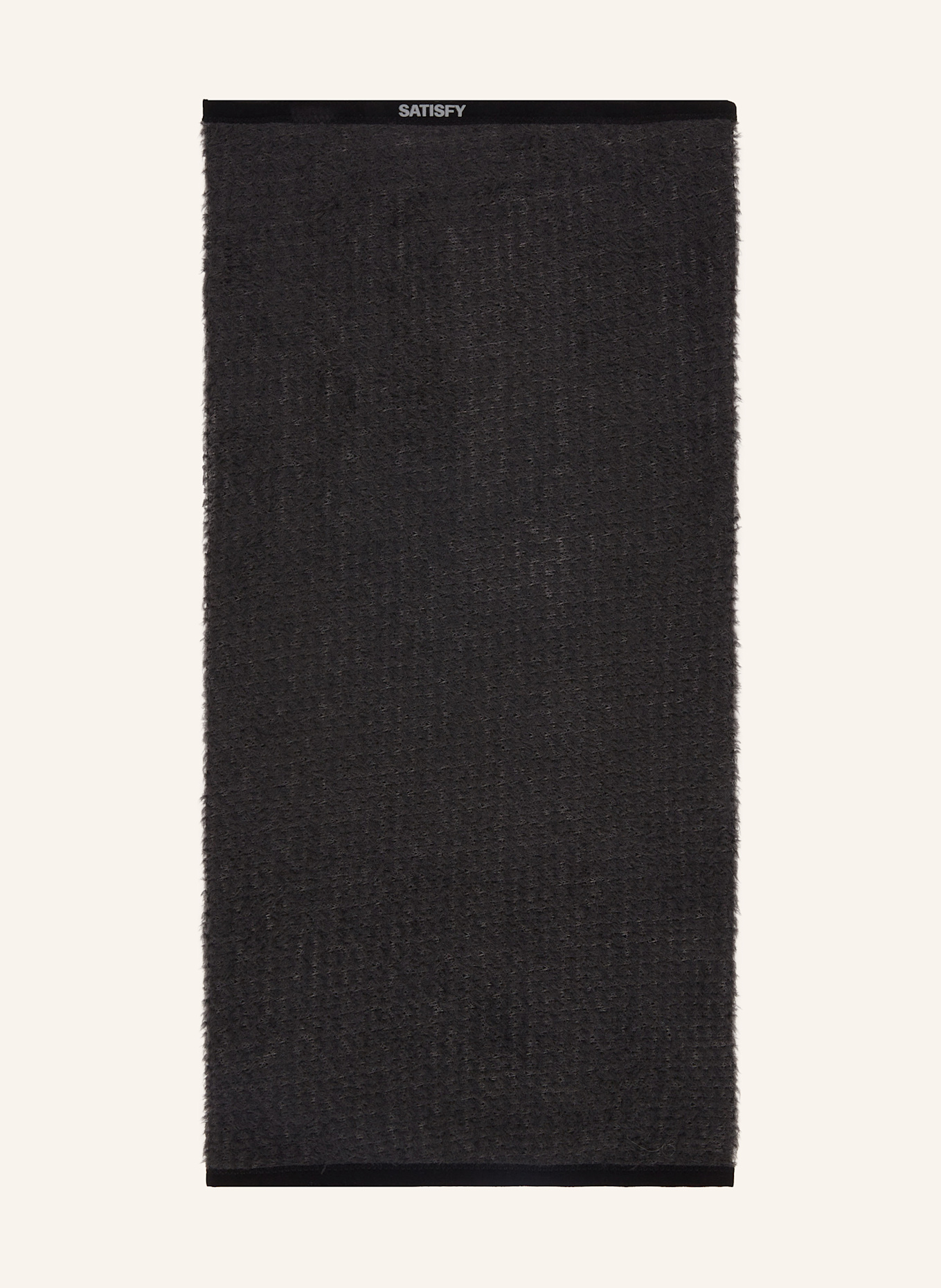 SATISFY Chusta wielofunkcyjna GHOSTFLEECE™ AD: CZIEMNOSZARY