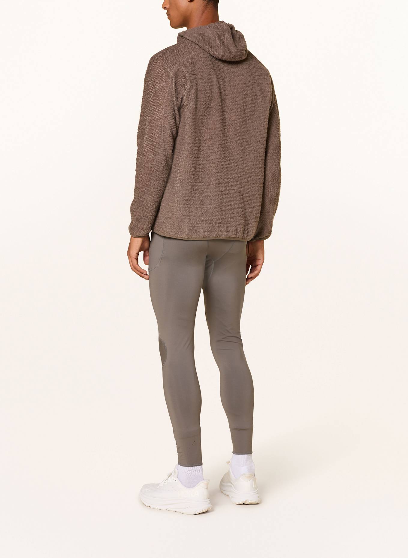 SATISFY Laufhose COFFEETHERMAL® CARGO: TAUPE