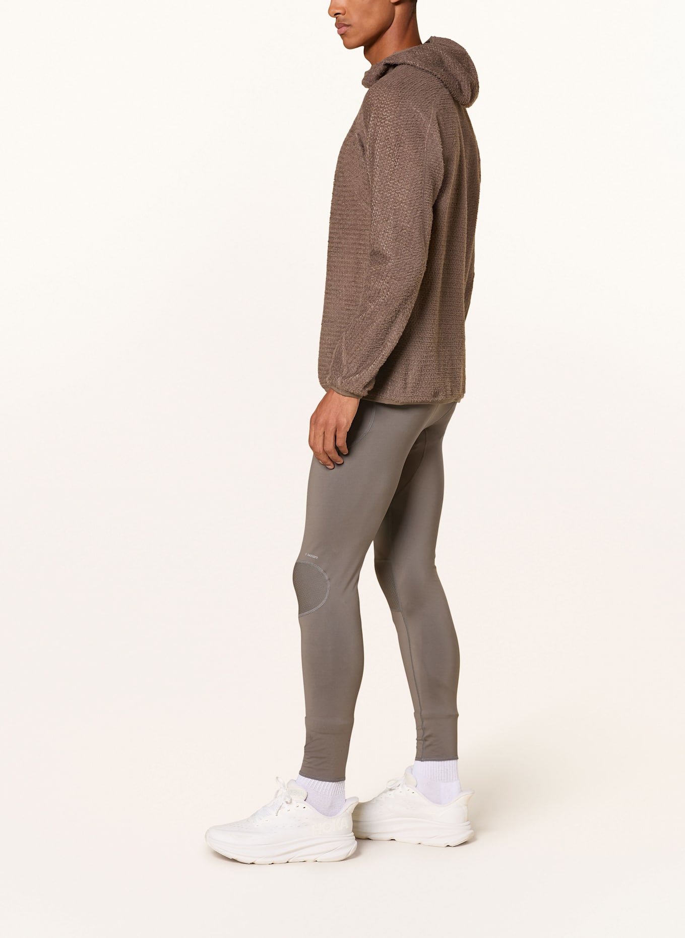 SATISFY Laufhose COFFEETHERMAL® CARGO: TAUPE
