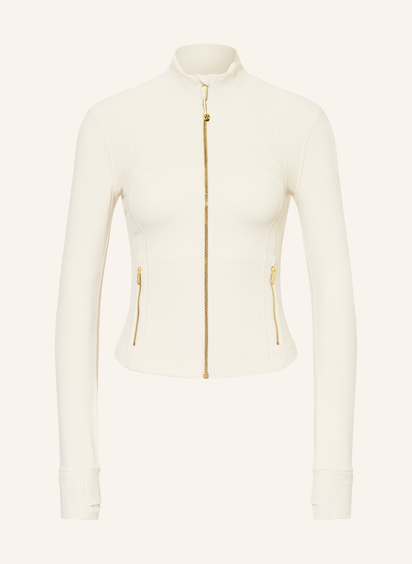 lululemon Yoga-Jacke DEFINE CROPPED: BEIGE