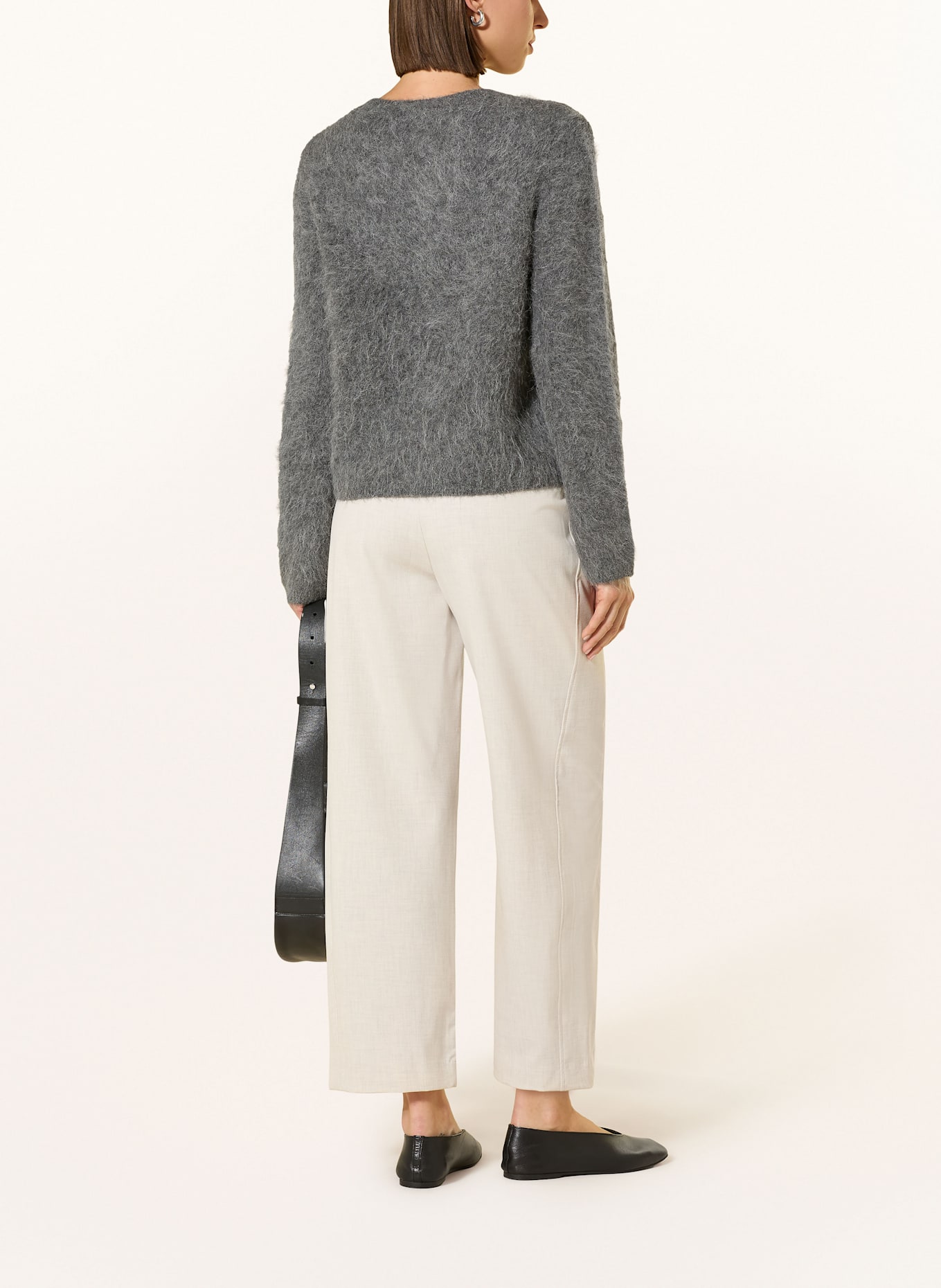 OPUS PANTS Culotte METTE: HELLGRAU