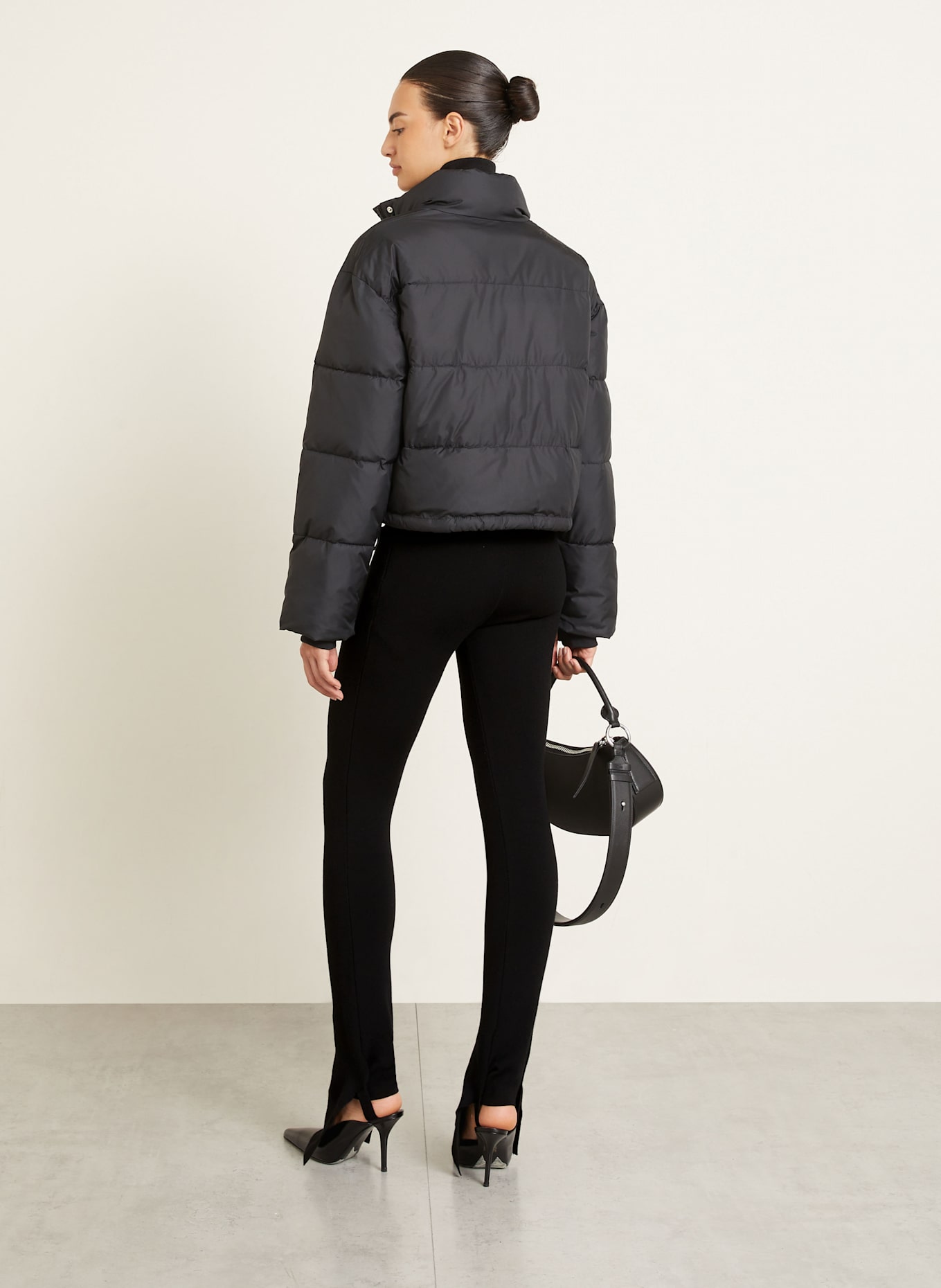 Courrèges Strickhose: SCHWARZ