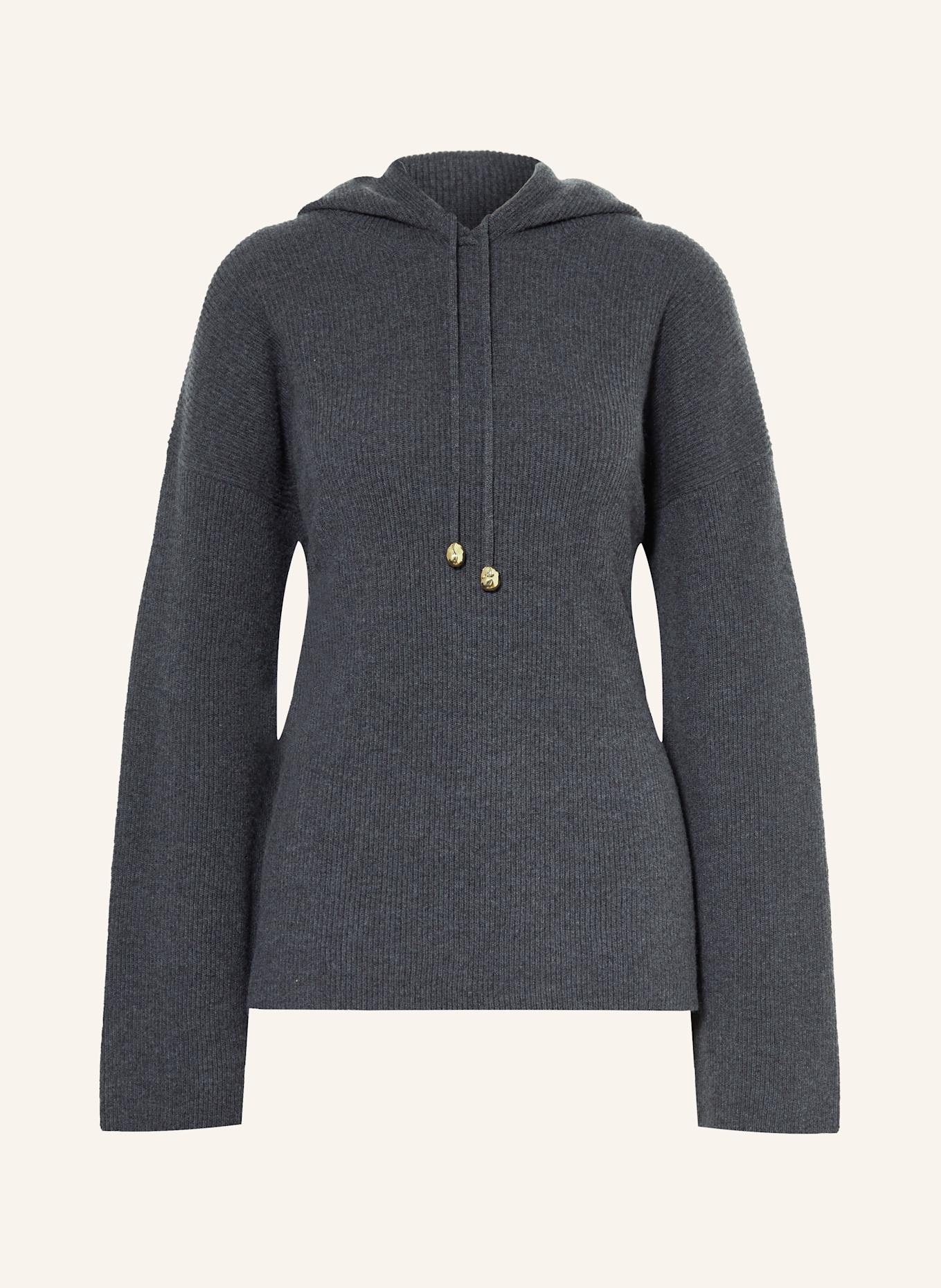 FABIANA FILIPPI Strick-Hoodie: GRAU