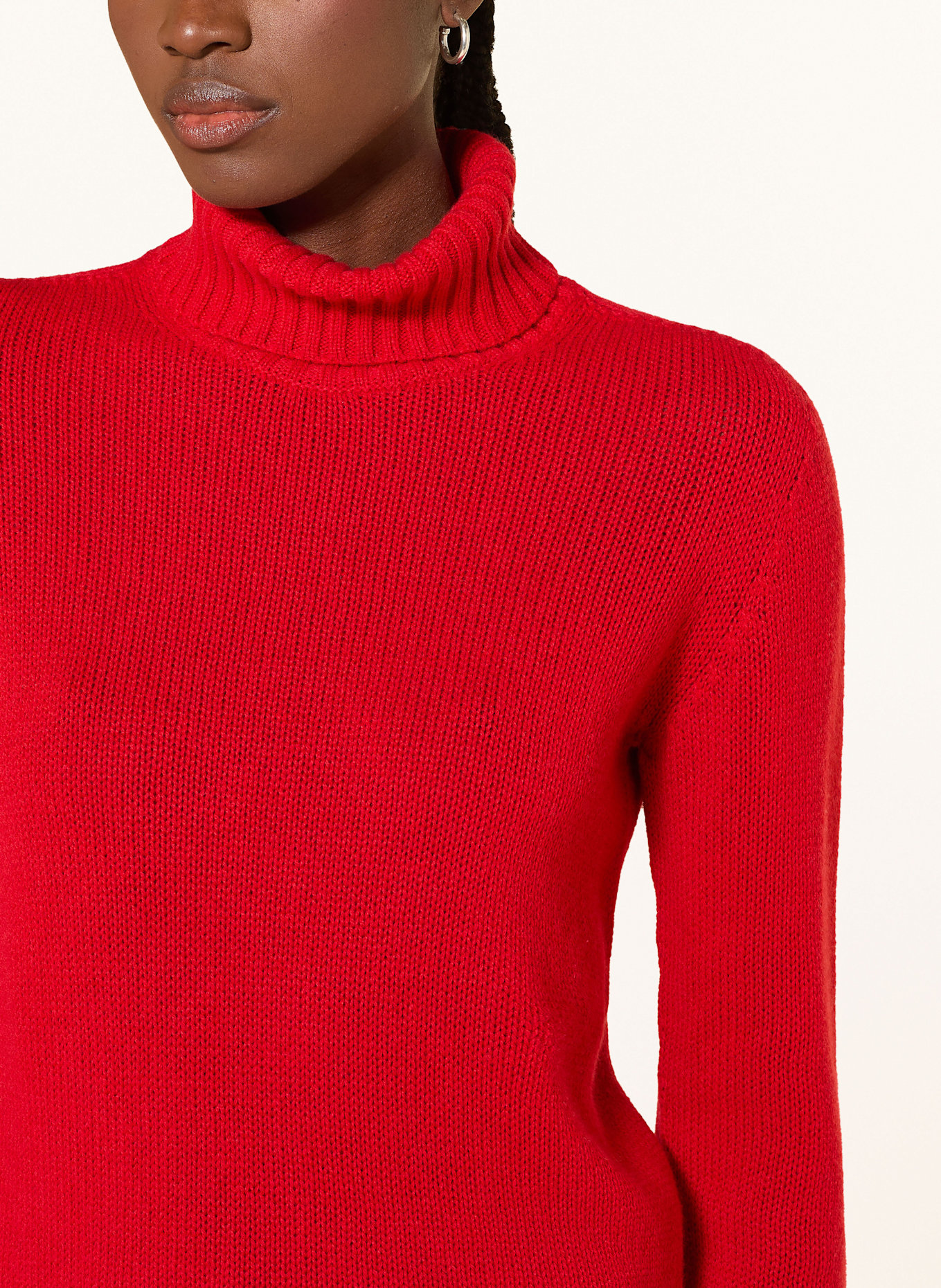 FABIANA FILIPPI Rollkragenpullover aus Cashmere: ROT