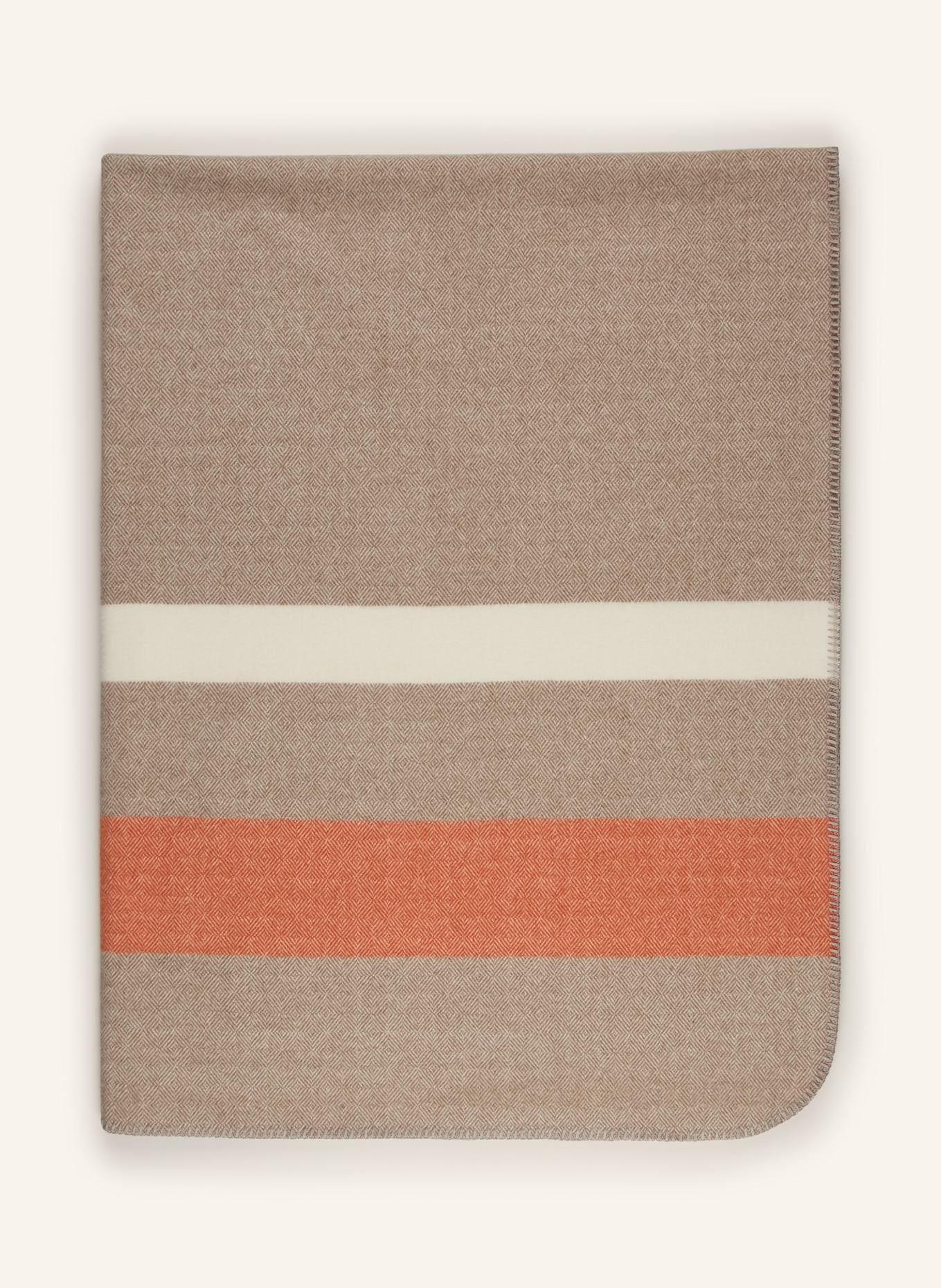 EAGLE PRODUCTS Plaid LIVERPOOL: HELLBRAUN / ORANGE / CREME