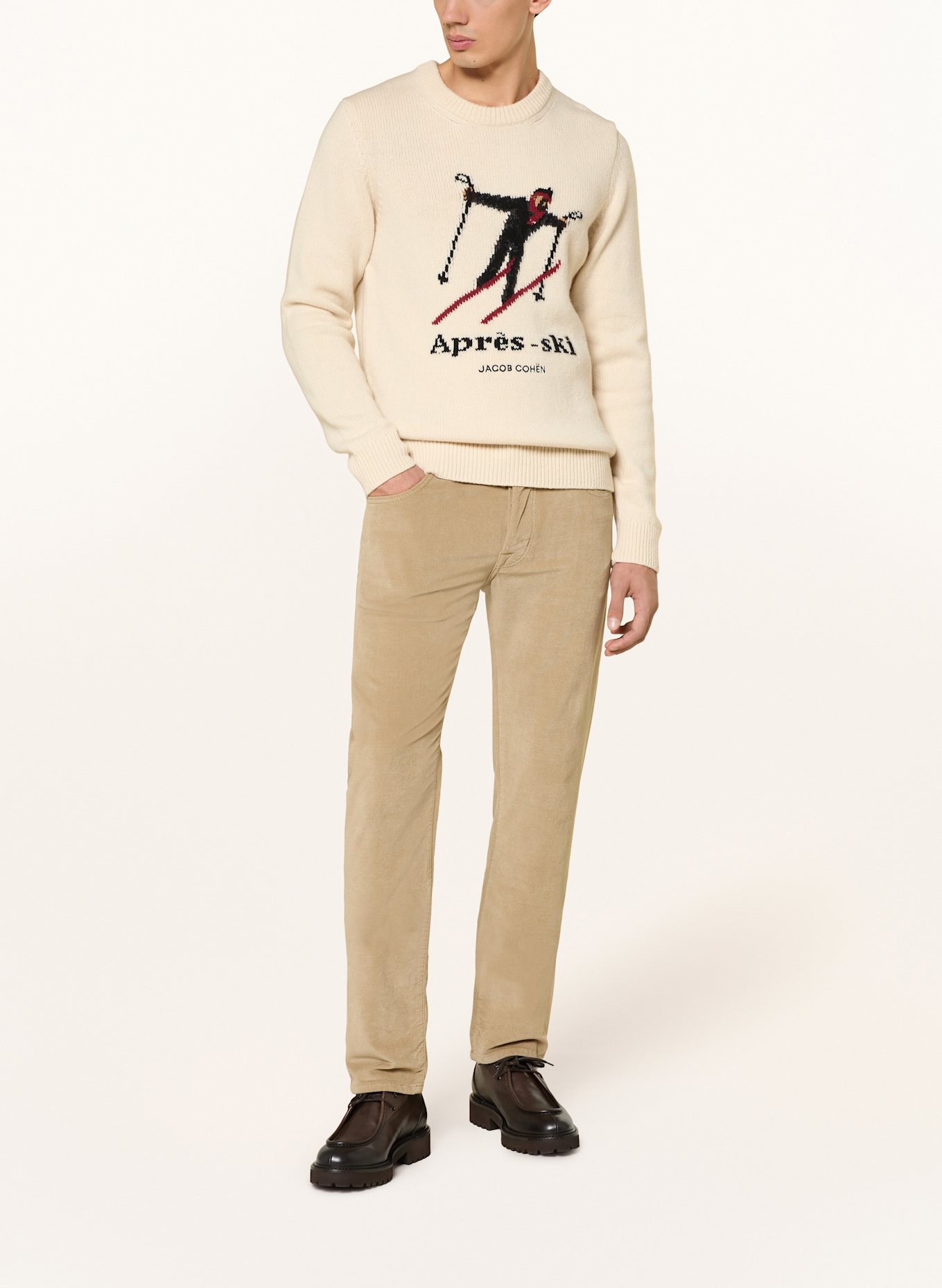 JACOB COHEN Pullover APRES SKI: CREME