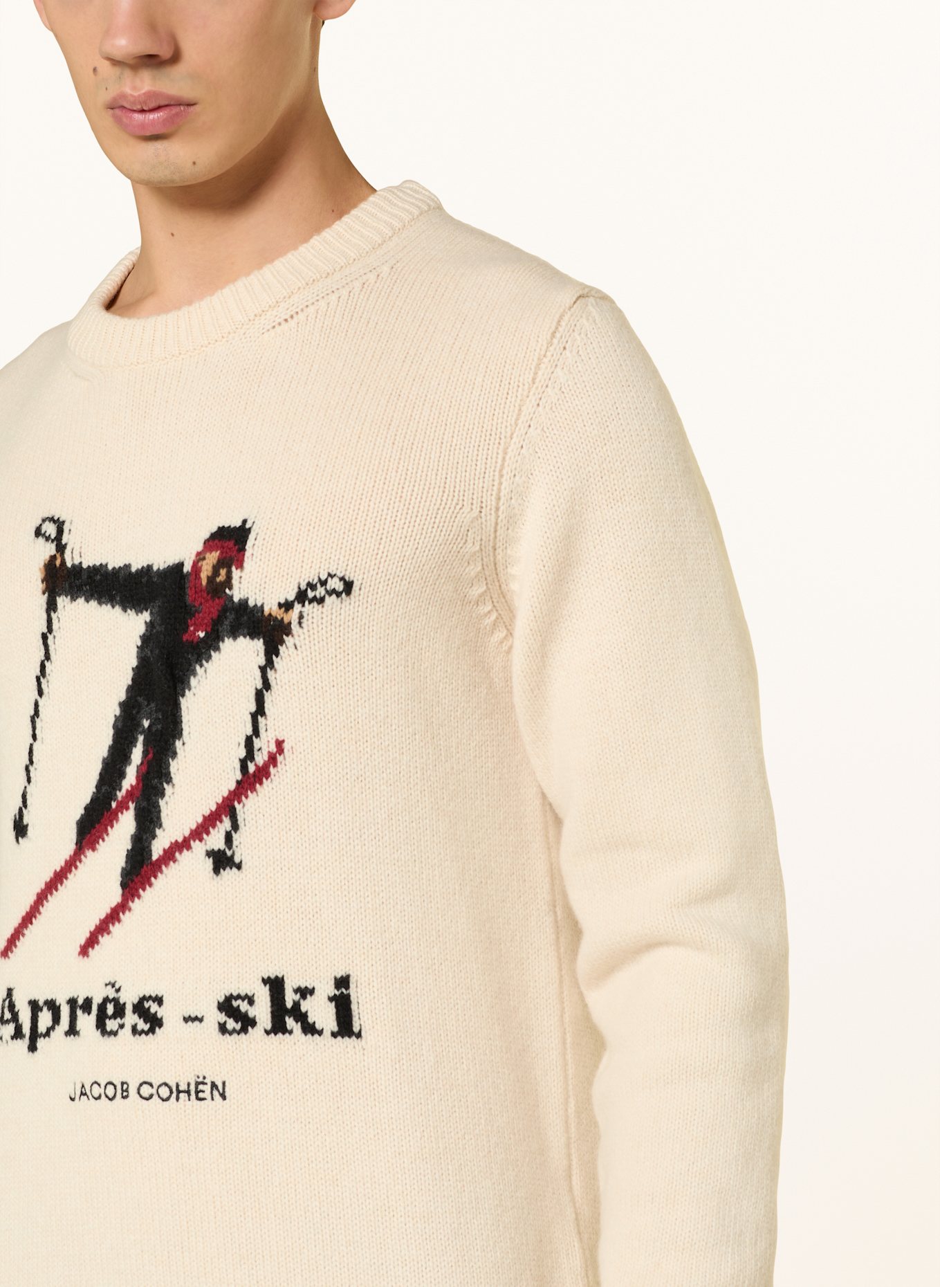 JACOB COHEN Pullover APRES SKI: CREME