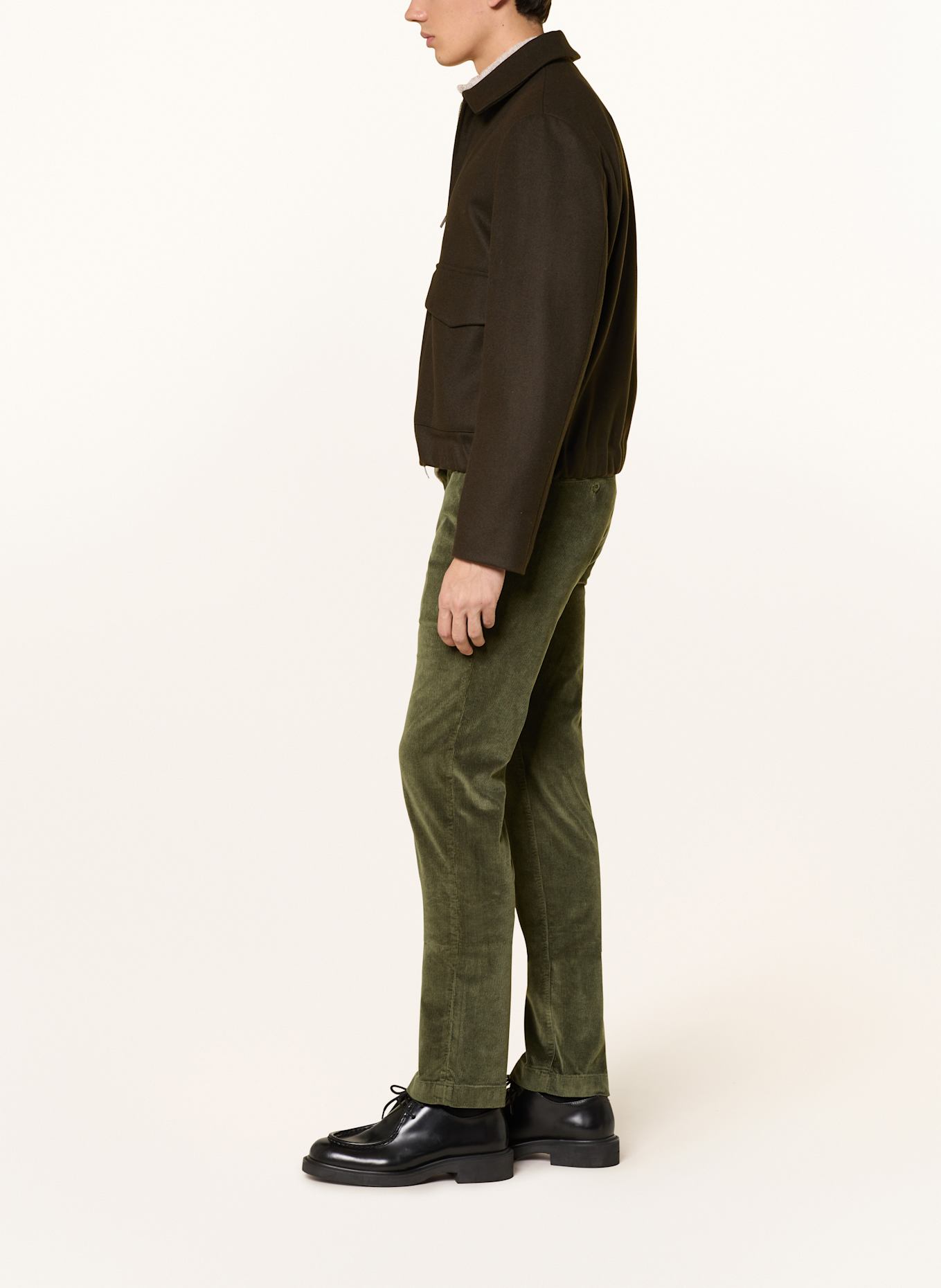 JACOB COHEN Cordchino BOBBY Slim Fit: OLIV