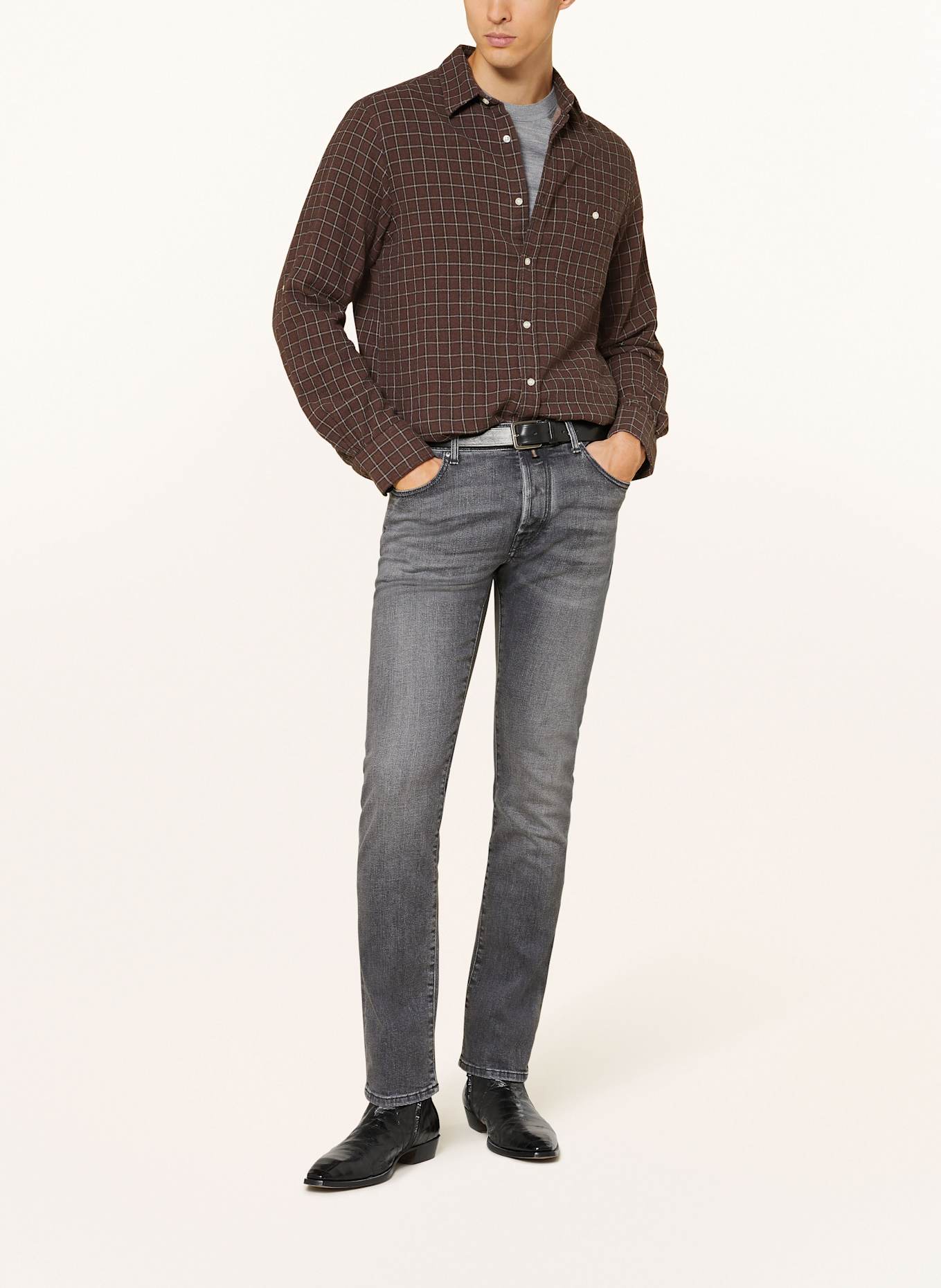 JACOB COHEN Jeans BARD Regular Slim Fit: 500D DARK BLACK