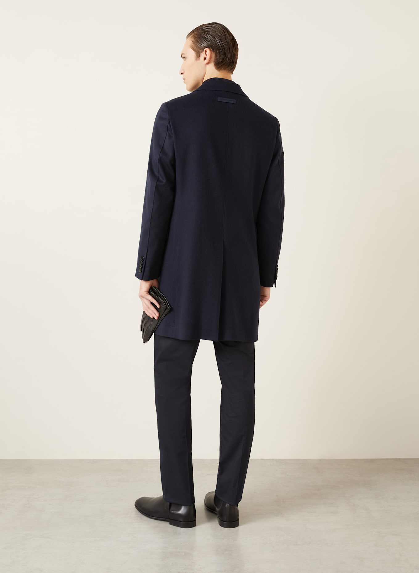 ZEGNA Wollmantel: DUNKELBLAU