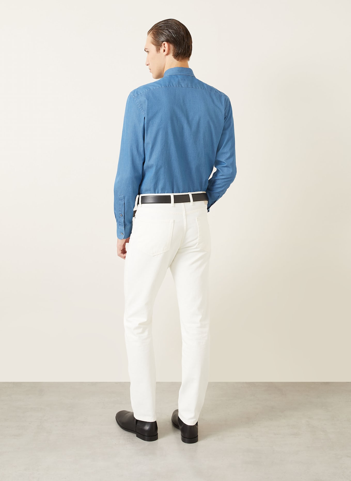 ZEGNA Jeanshemd Regular Fit: BLAU