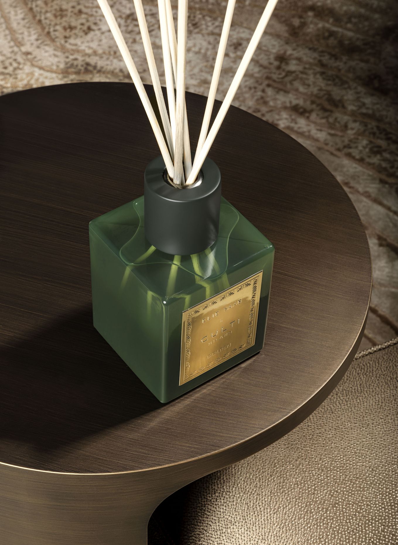 CULTI Pokojová vůně GOLDEN: ZELENÁ / ČERNÁ / ZLATÁ