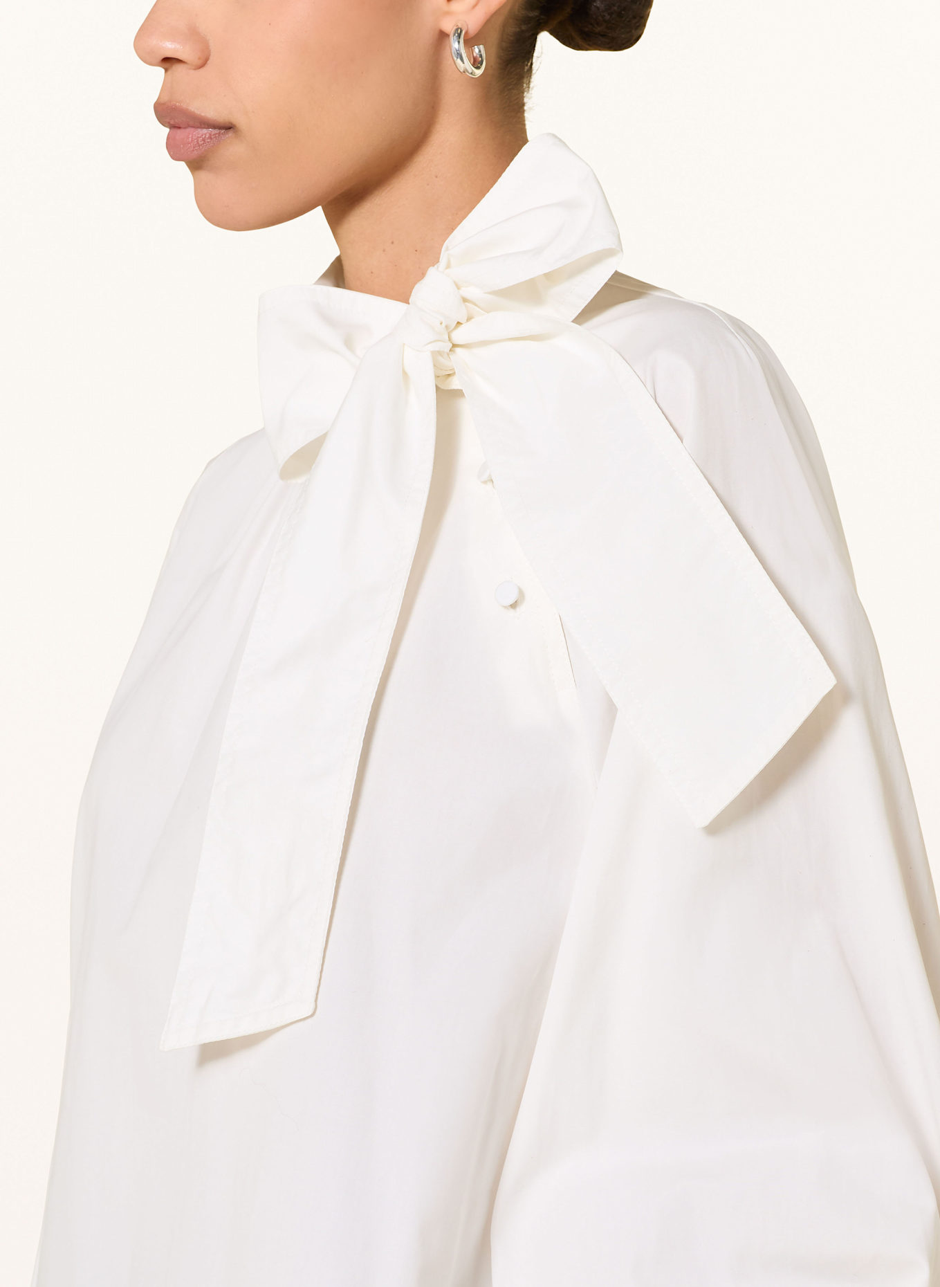 WEEKEND Max Mara Schluppenbluse BURGOS: WEISS