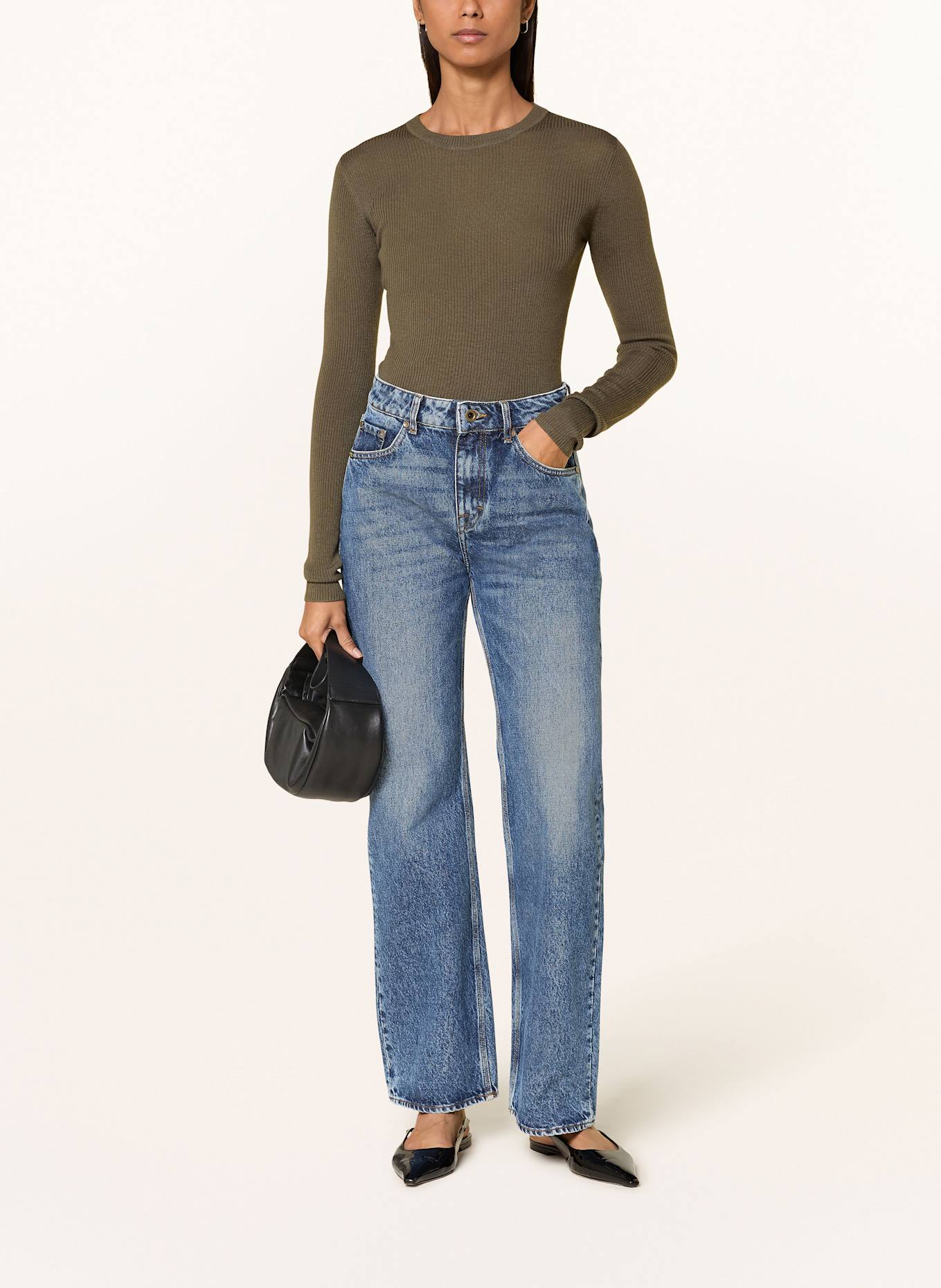 TIGER OF SWEDEN Pullover OVIE: KHAKI