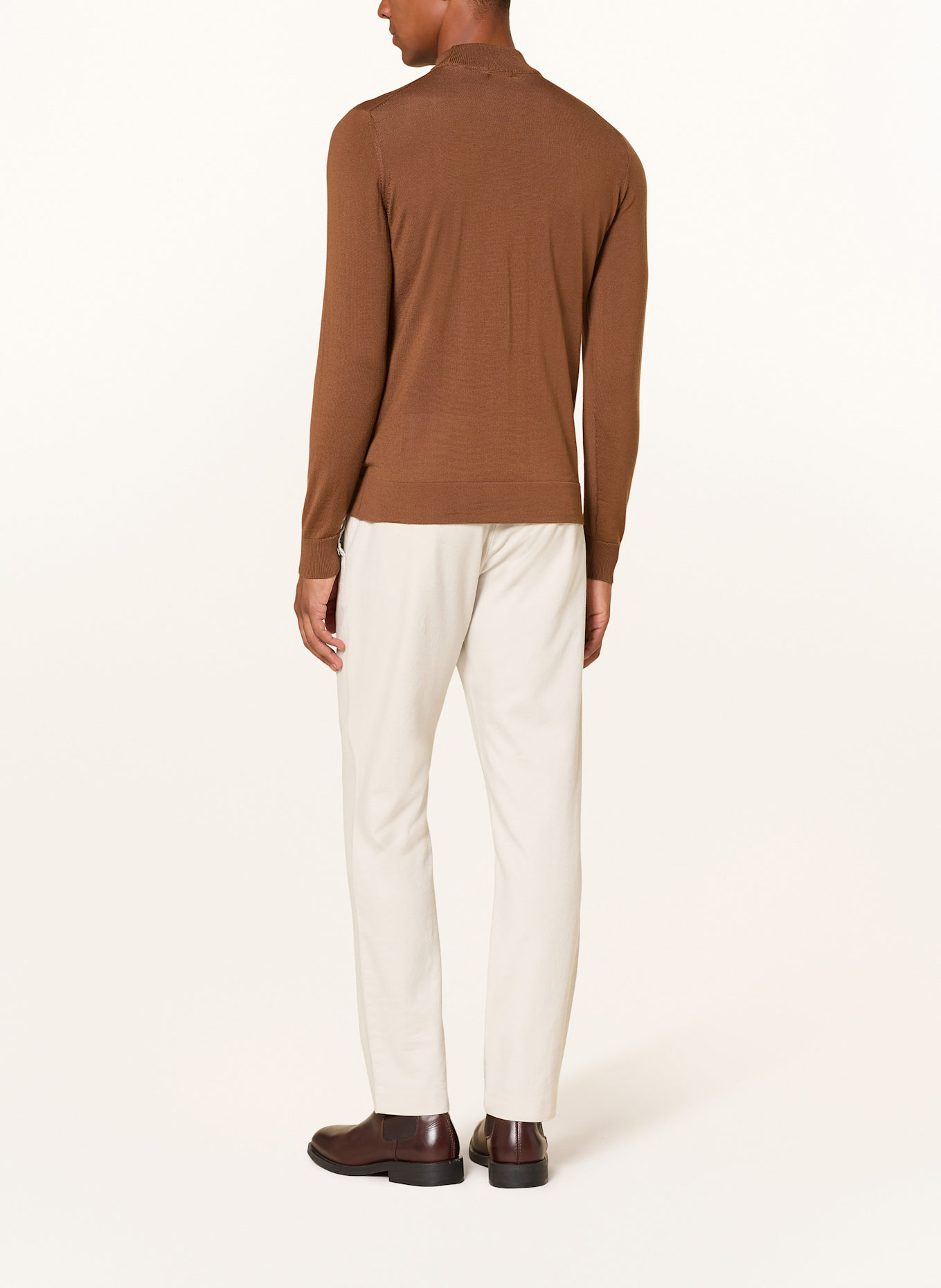 STRELLSON Pullover MAREK-RH: BRAUN