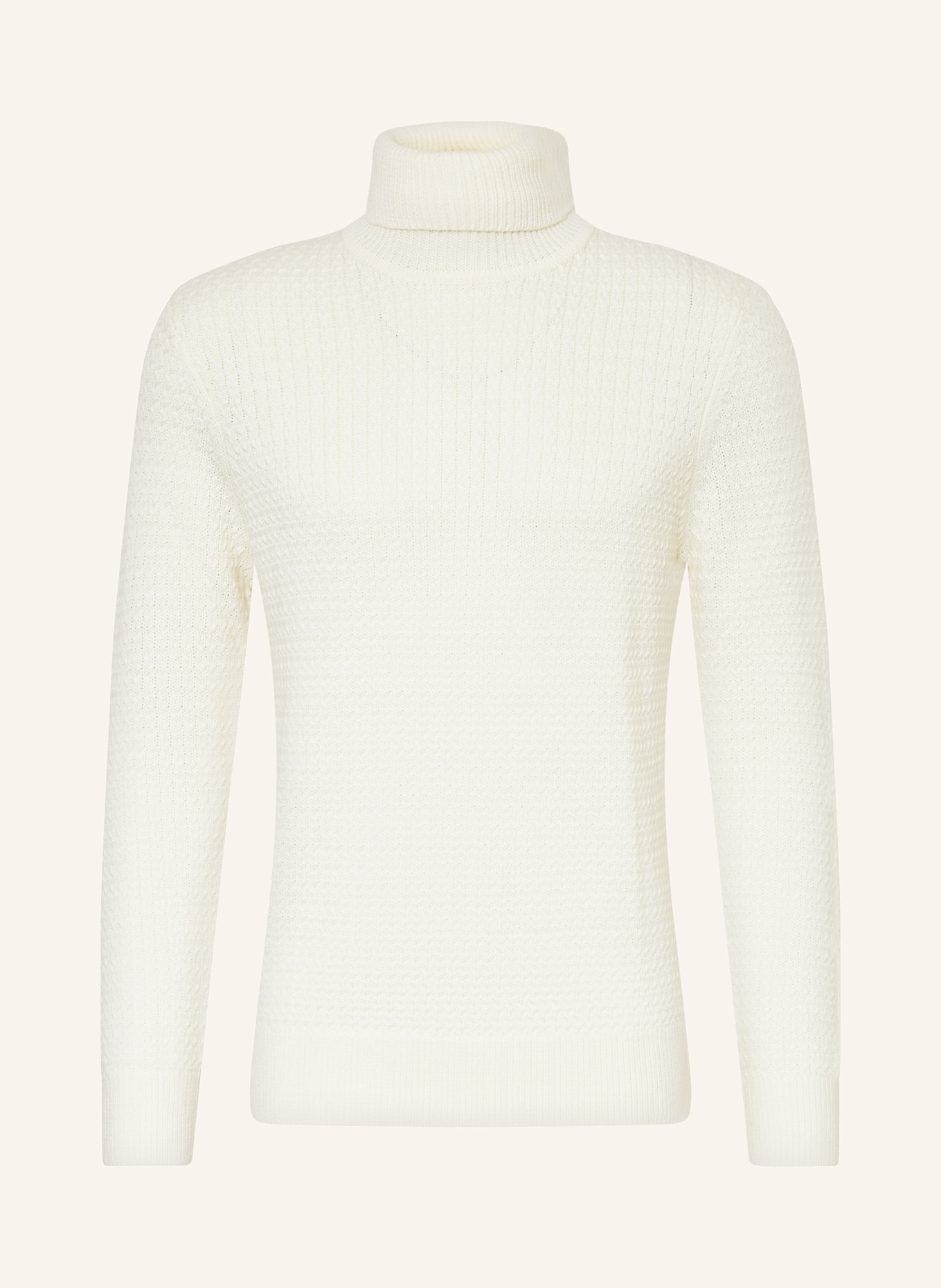 STRELLSON Rollkragenpullover HAMILTON: ECRU