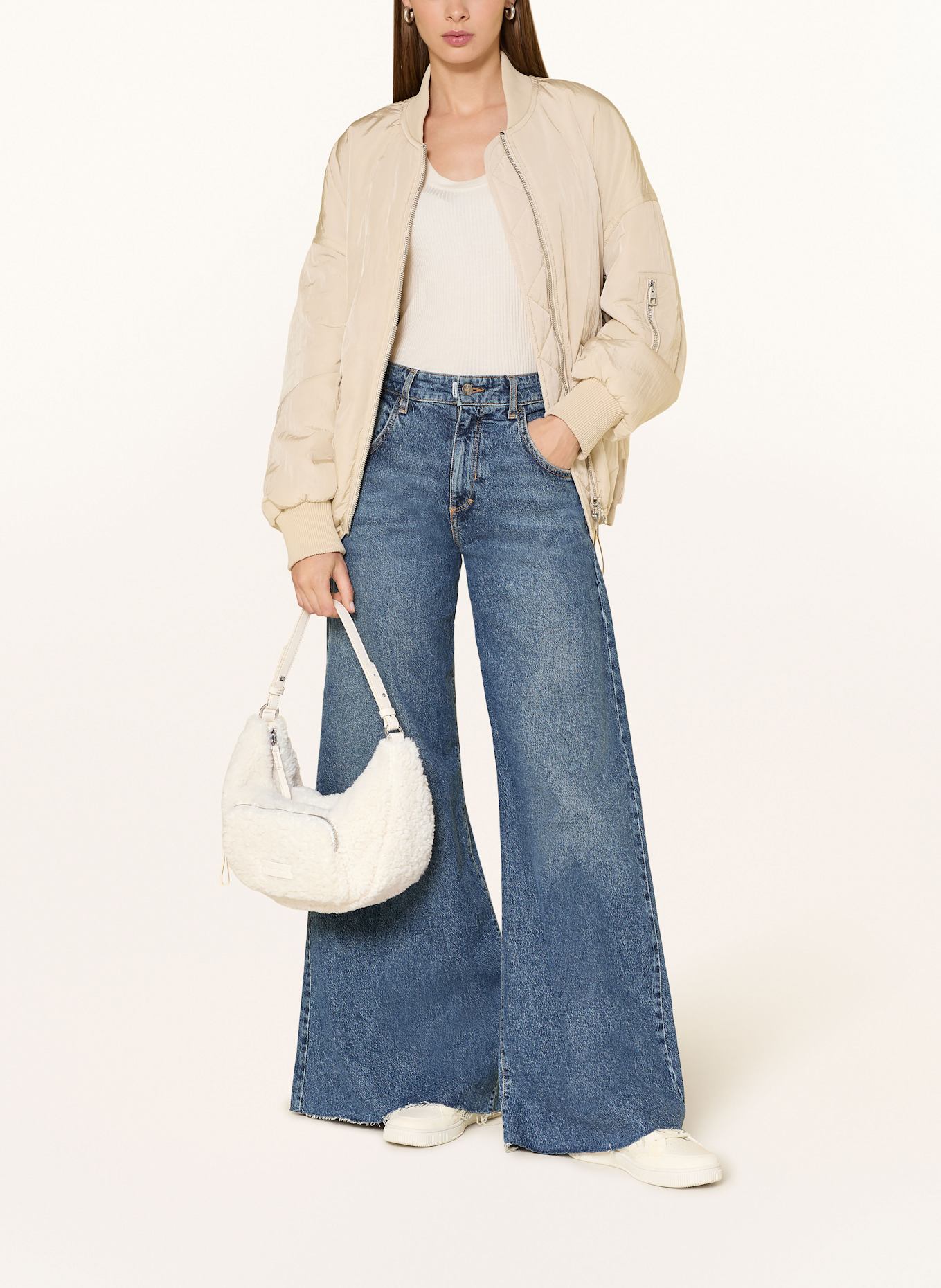 Marc O'Polo ALINI SMALL pouch bag: CREAM