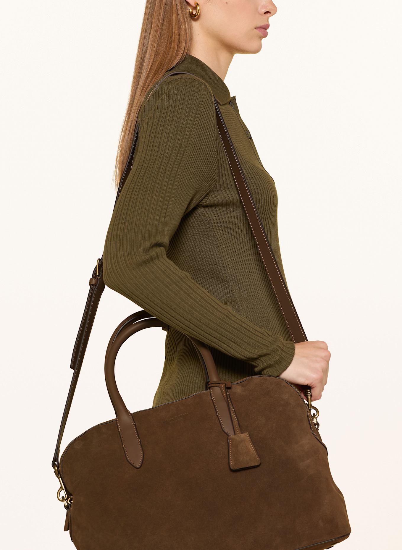 Marc O'Polo Shopper GAIA MEDIUM: BRAUN